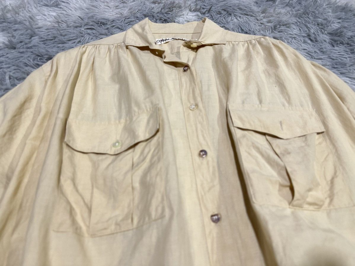 Comme des Garcons 🔥80s Archived Comme Des Garcons Oversized Poplin Shirt Size US XXL / EU 58 / 5 - 7 Thumbnail