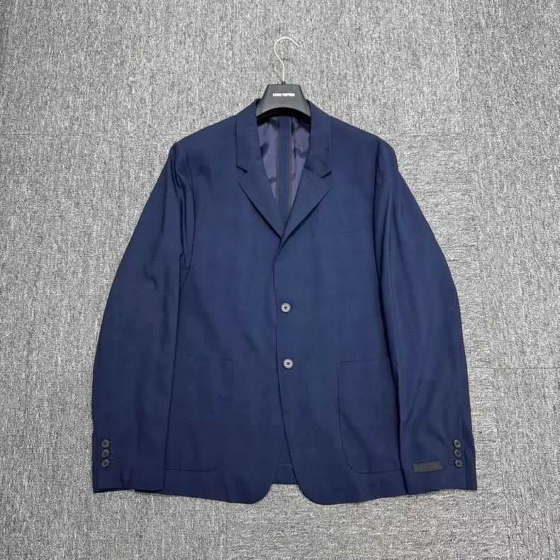 Prada Prada Blue striped suit 2505-Nextarrow Size 52R - 1 Thumbnail