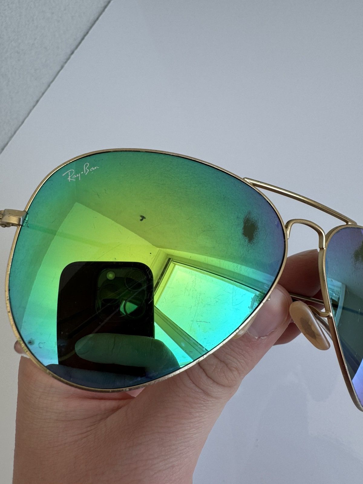 RayBan Ray Ban Aviator Sunglasses Vintage Size ONE SIZE - 8 Thumbnail