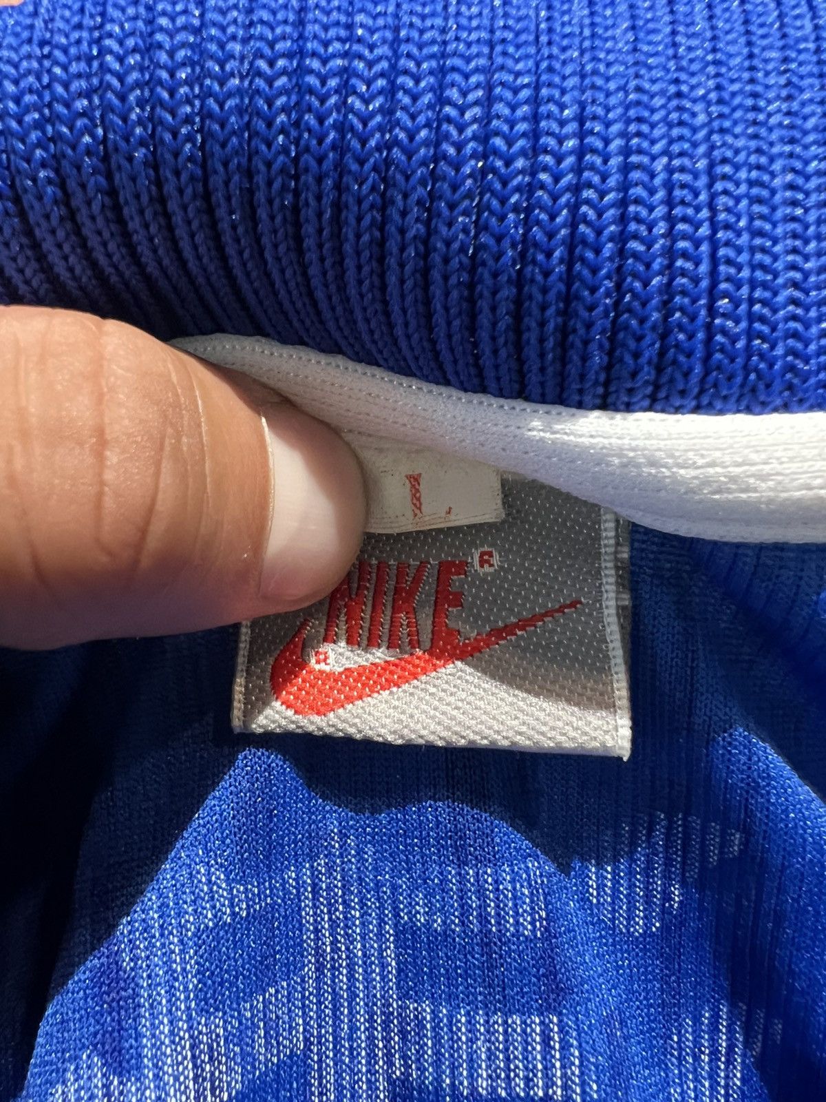 Nike × Vintage Vintage Italy 1994-1996 Nike Soccer Jersey Size US S / EU 44-46 / 1 - 5 Thumbnail