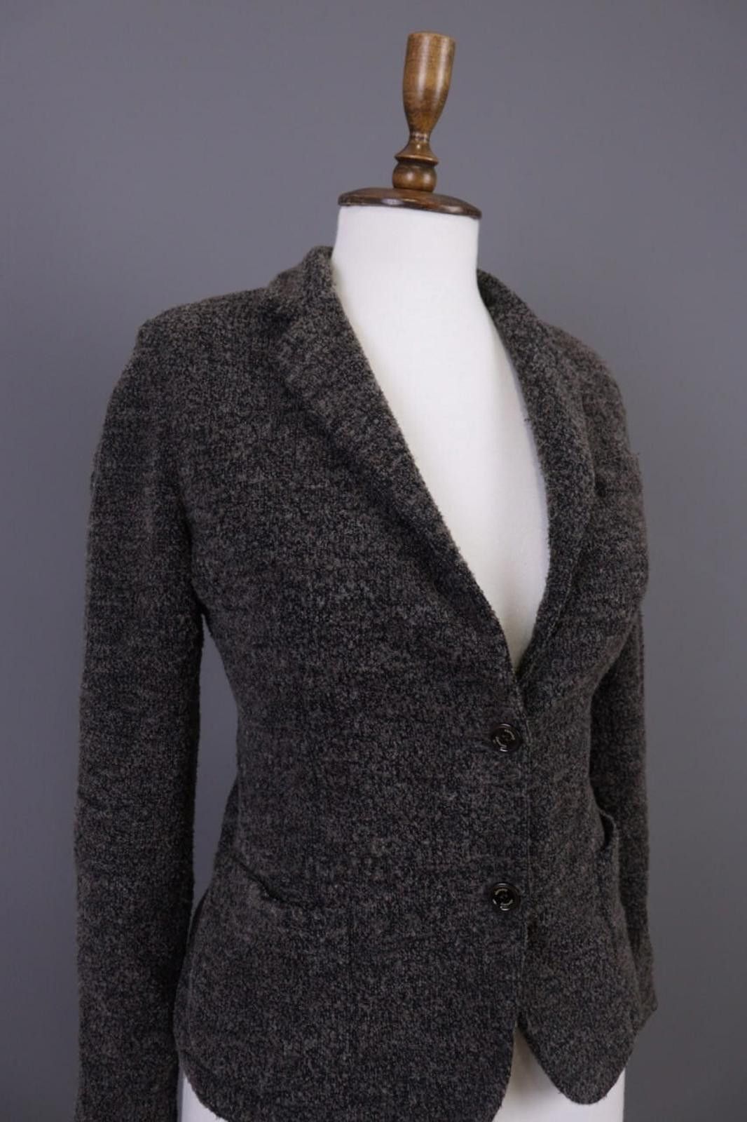 Eleventy Eleventy Brown Wool Two Button Coat Blazer Jacket Size 40 Size M / US 6-8 / IT 42-44 - 4 Thumbnail
