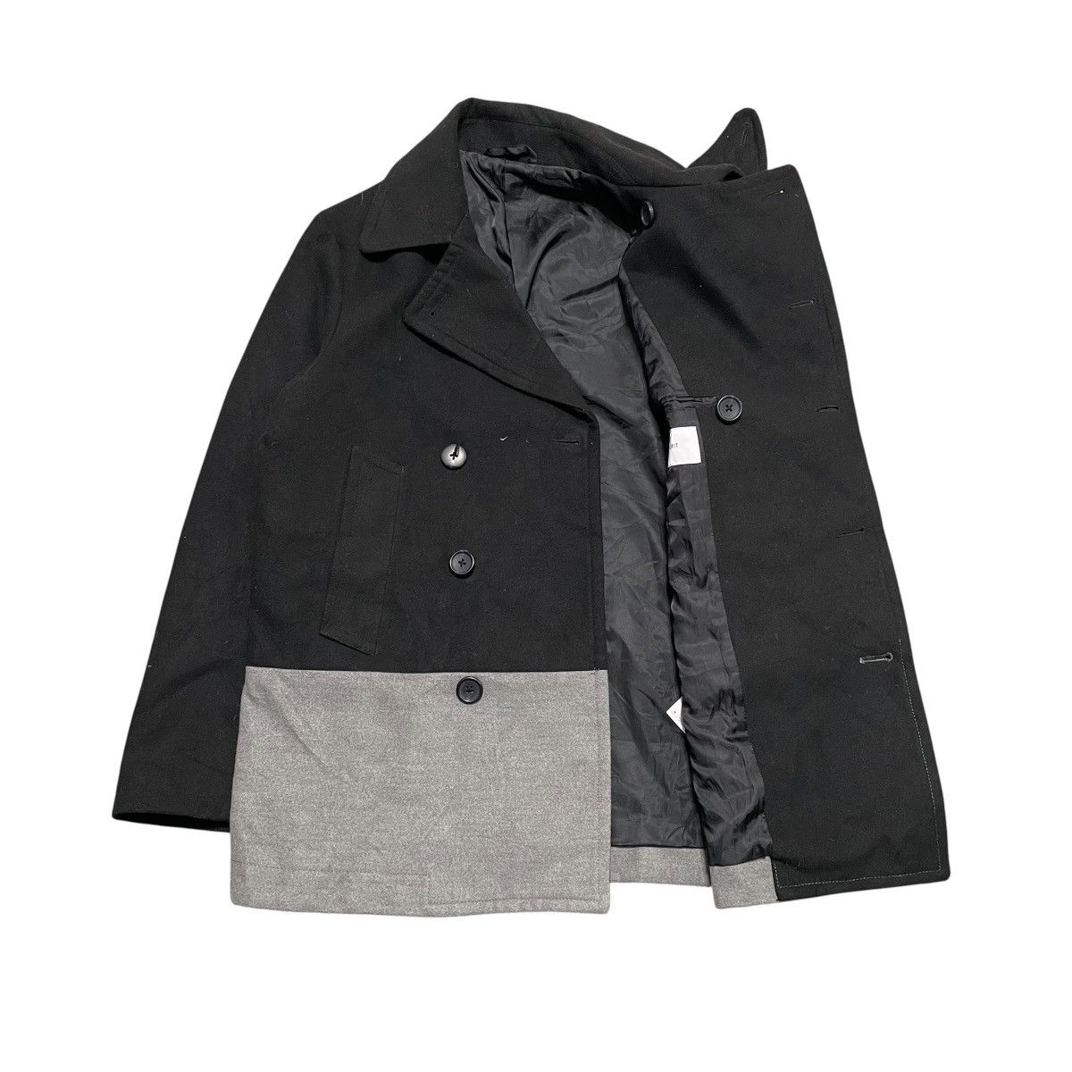 Japanese Brand Japanese Brand Inherit Dwi Colour Double Breasted Coat Size US M / EU 48-50 / 2 - 6 Thumbnail