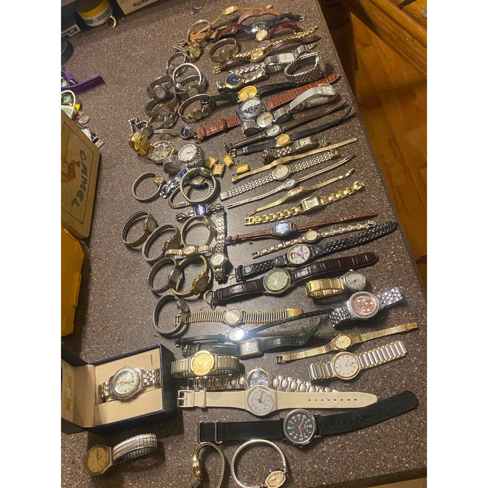 image of 71 Watches! Bulova,Seiko,citizen, Pulsar…ect in Gold, Men's (Size 32)