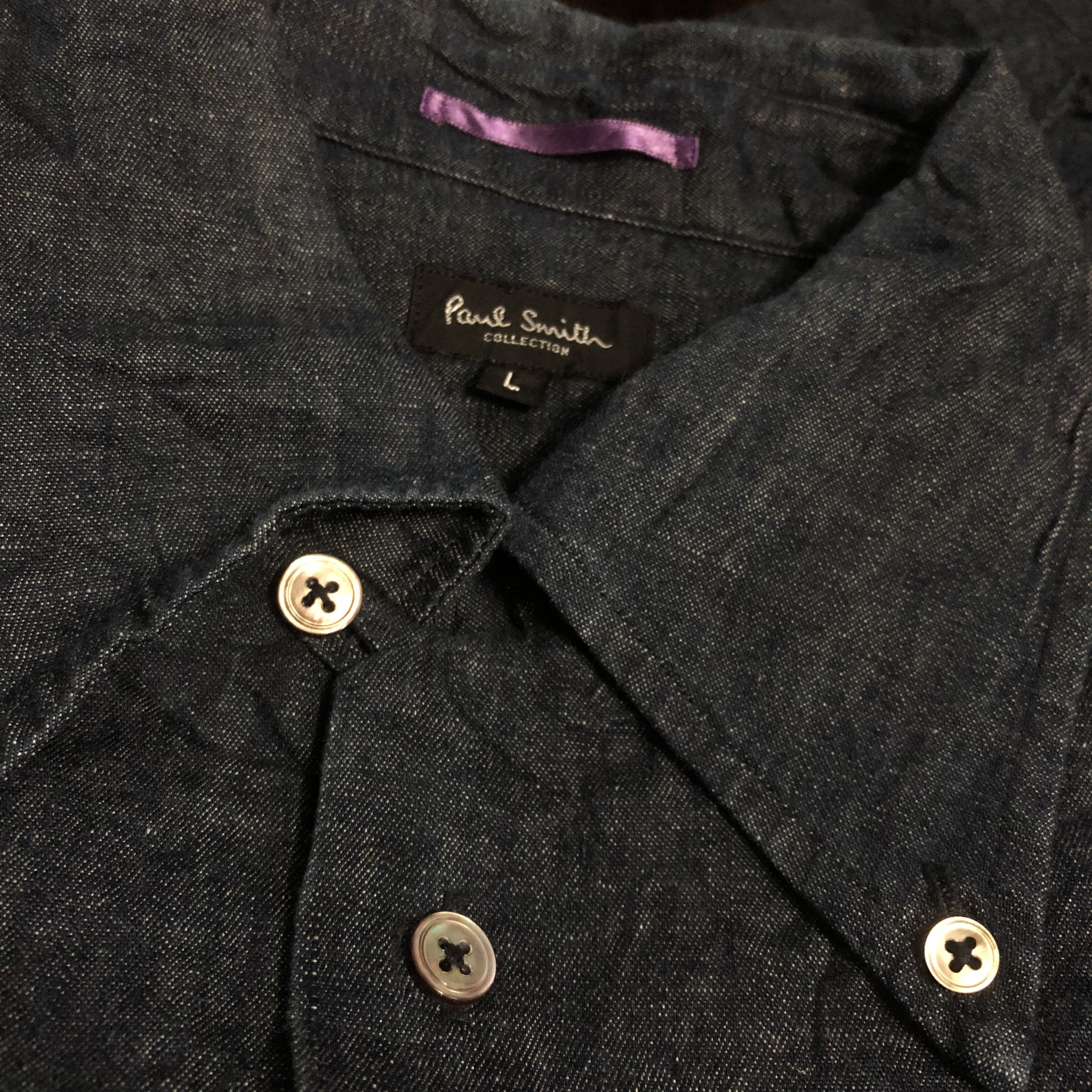 Paul Smith Paul Smith soft blue denim designer Japan London shirt Size US L / EU 52-54 / 3 - 5 Thumbnail