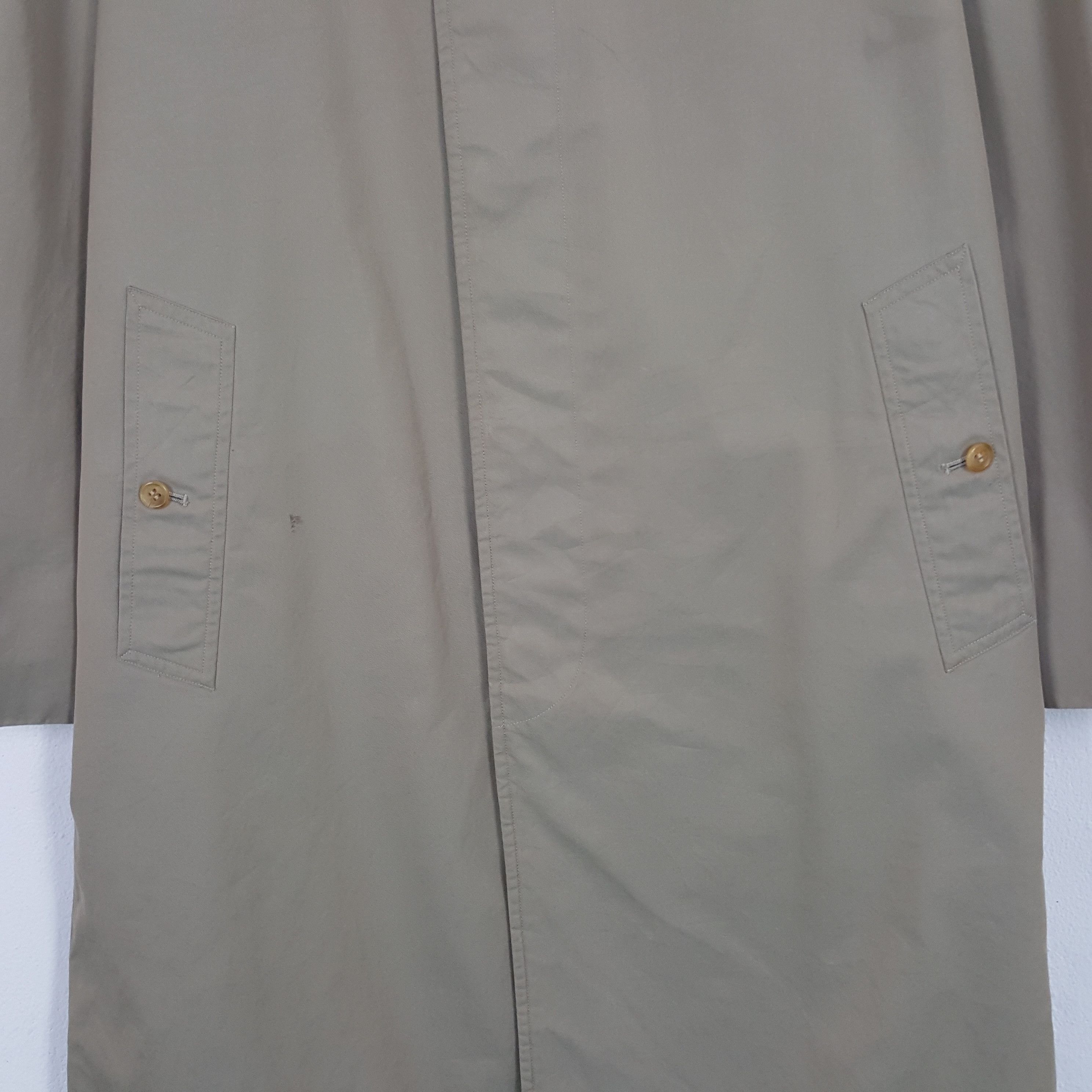 Burberry × Vintage Vintage Burberrys Nova Check Trench Coat Jacket Size US L / EU 52-54 / 3 - 2 Thumbnail