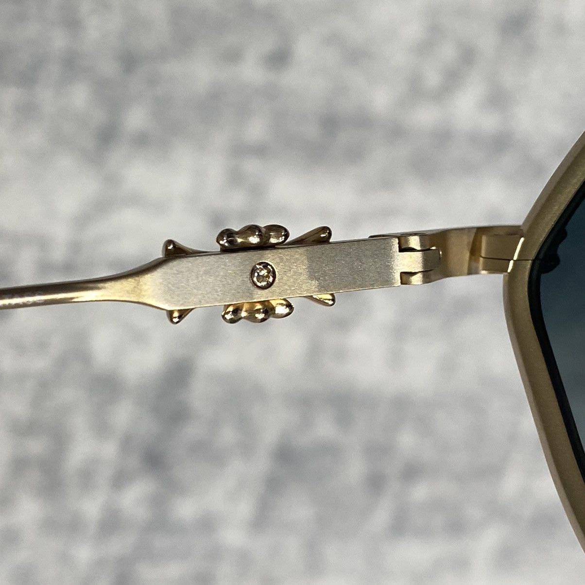 Chrome Hearts CHROME HEARTS DATASS MATTE GOLD PLATED Size ONE SIZE - 10 Thumbnail