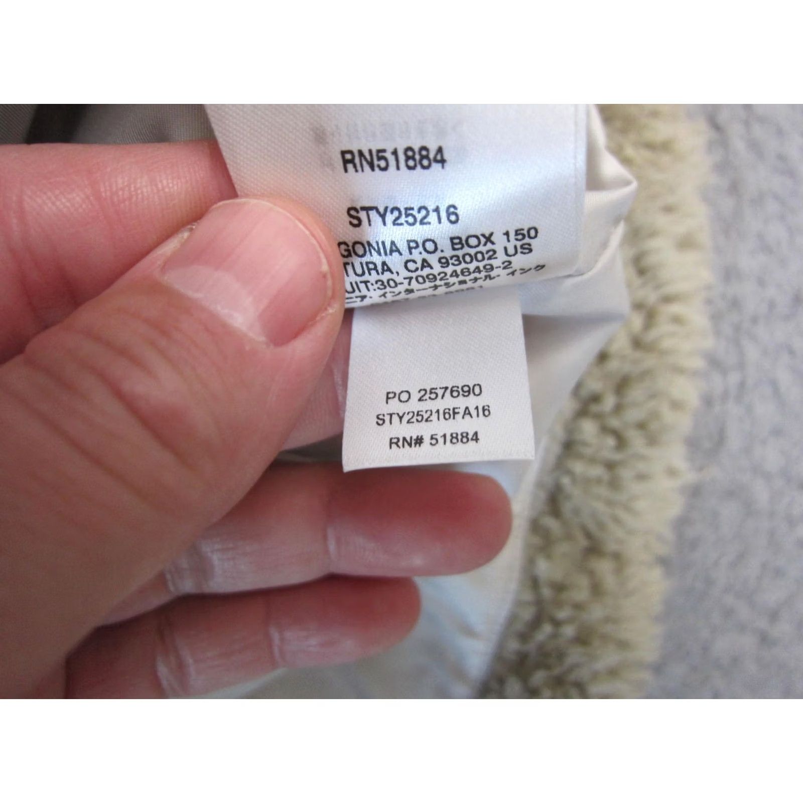 Patagonia Patagonia Vest Womens Small Beige Los Gatos Sherpa Fleece Full Zip Retro Pile Size S / US 4 / IT 40 - 7 Thumbnail