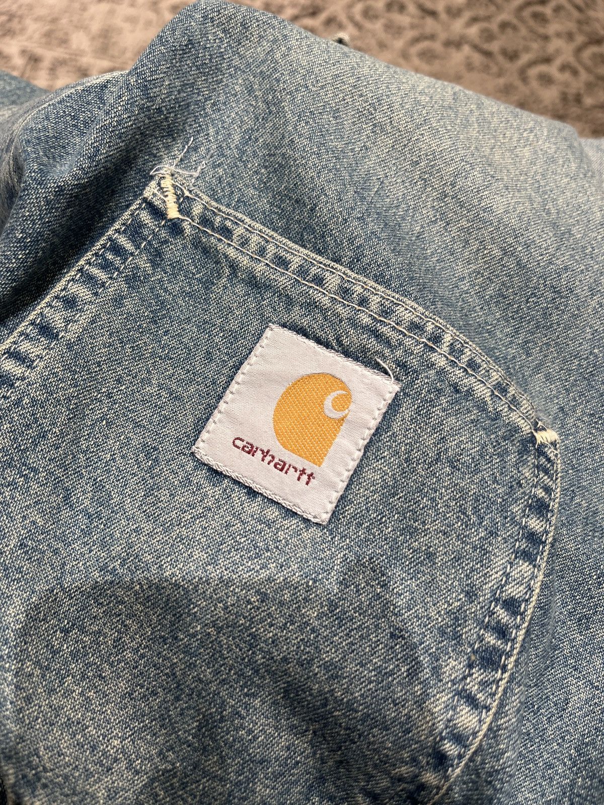 Carhartt × Vintage Vintage Carhartt Chore Jacket Size US L / EU 52-54 / 3 - 5 Thumbnail