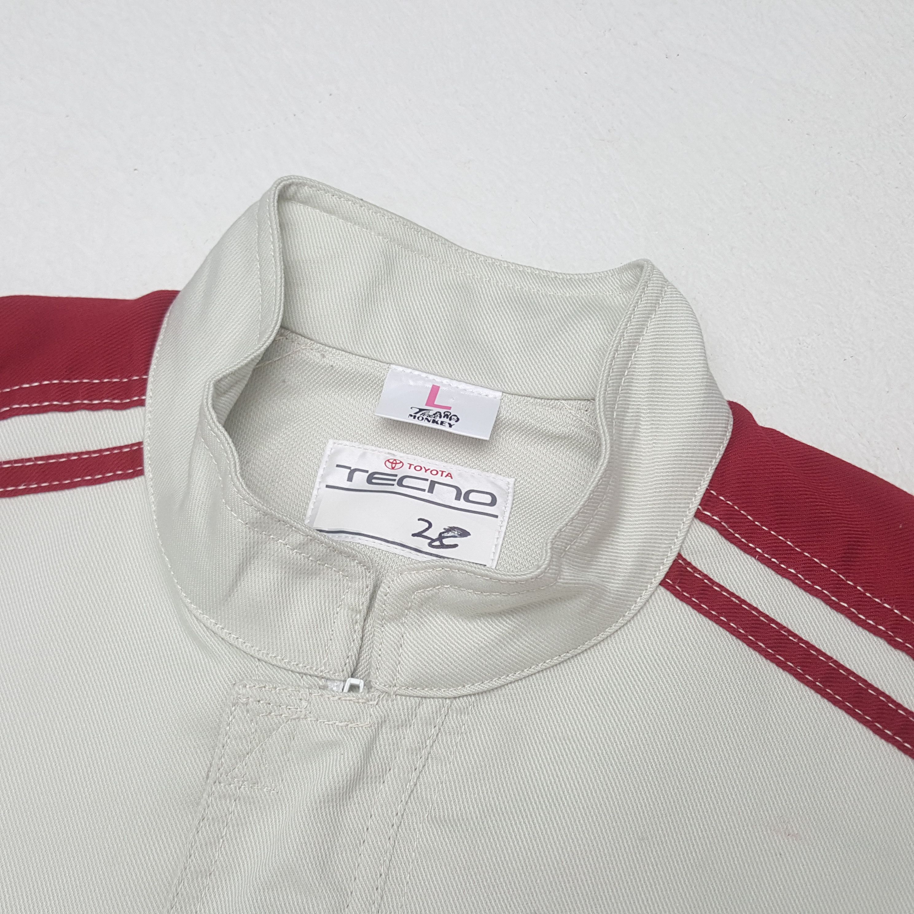 Japanese Brand × Vintage Vintage TOYOTA Tecno Motorsports Japan Brand Coverall Size US M / EU 48-50 / 2 - 6 Thumbnail