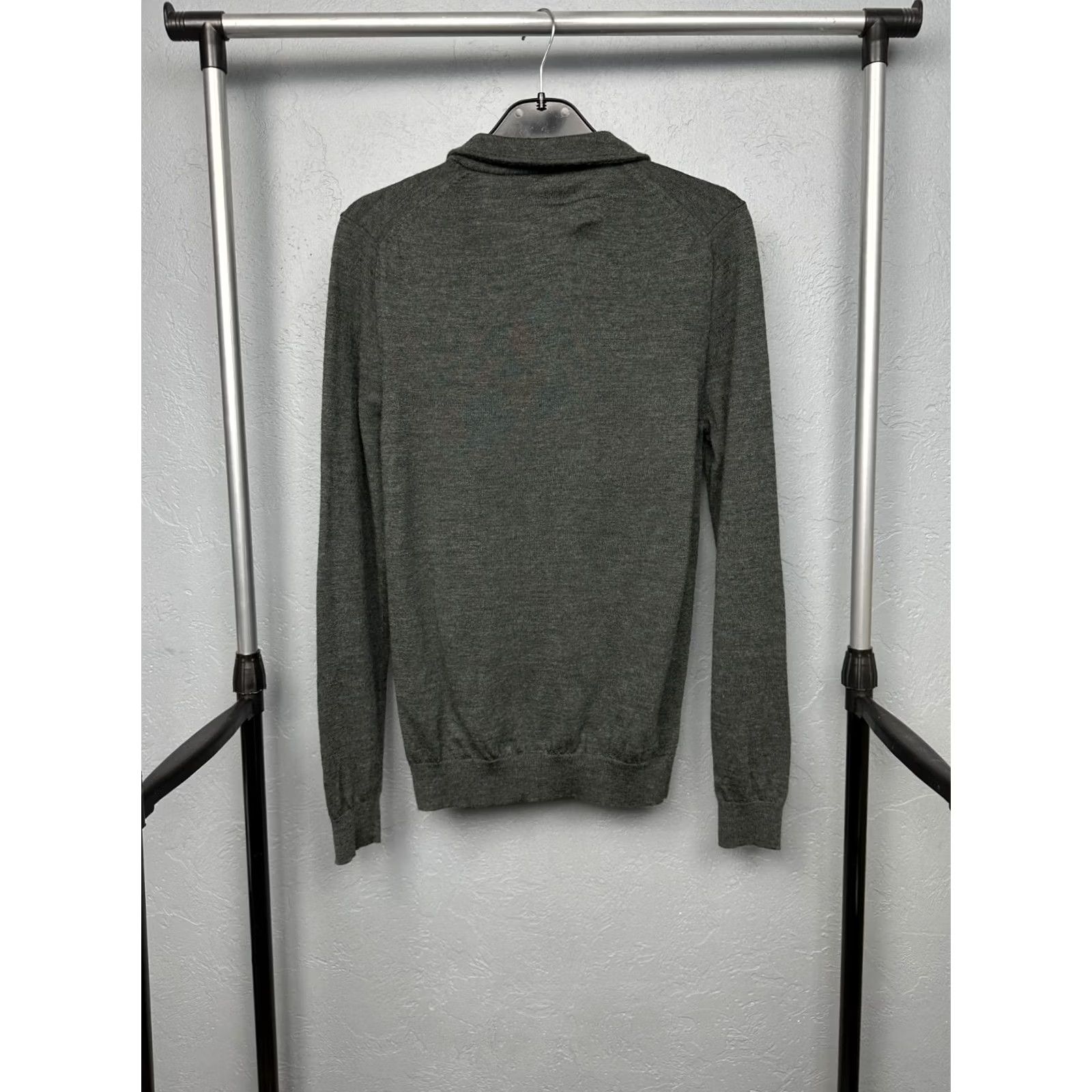 Reiss Reiss Sweater Nike Shirt Merino Wool 1/4 Zip Gray Size S Mens Pullover 1/4 Zip Wool Pattern Solid Size US S / EU 44-46 / 1 - 6 Thumbnail