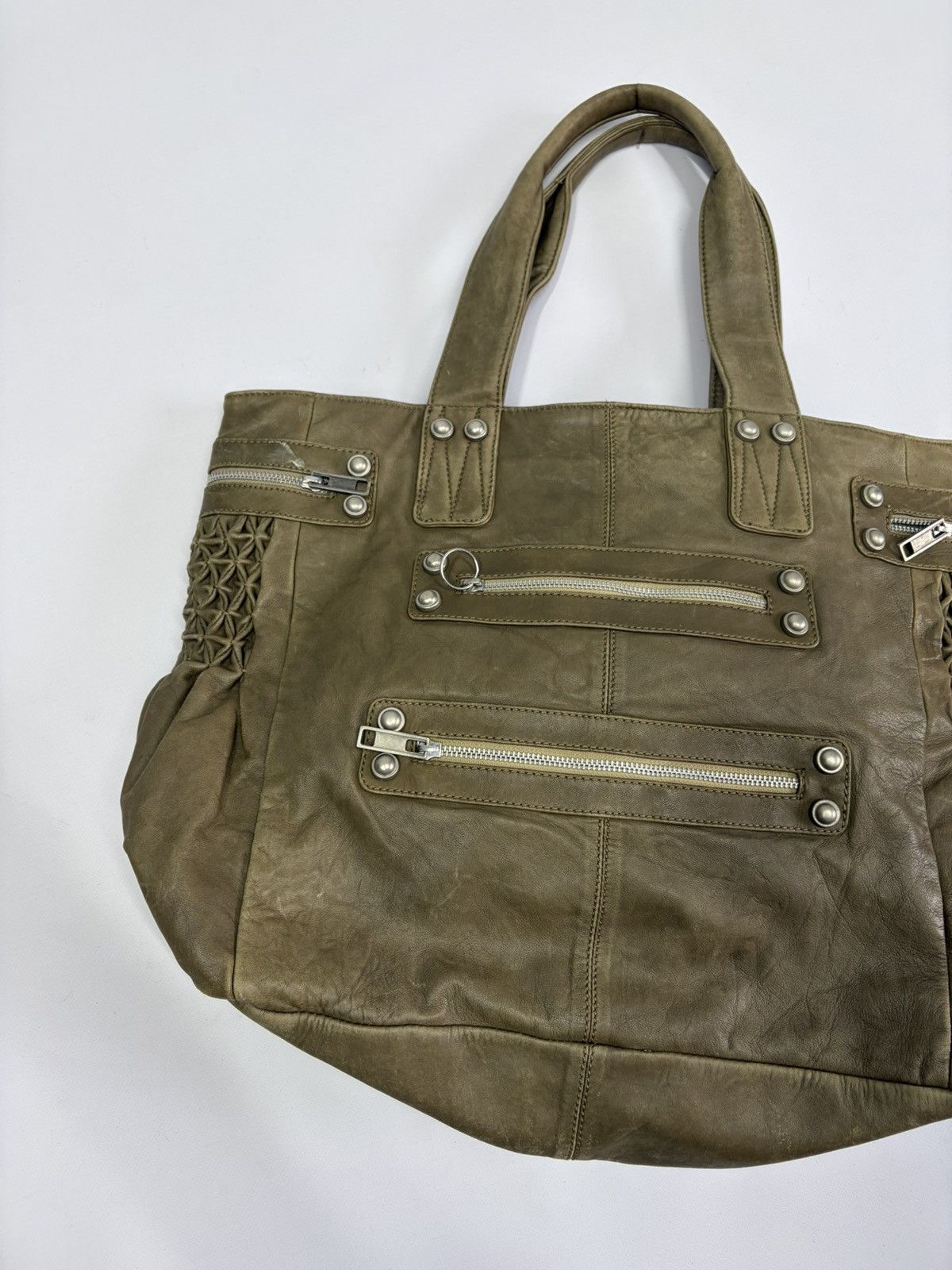 If Six Was Nine Vintage 00s If Six Was Nine Like Balenciaga Leather Bag Size ONE SIZE - 6 Thumbnail