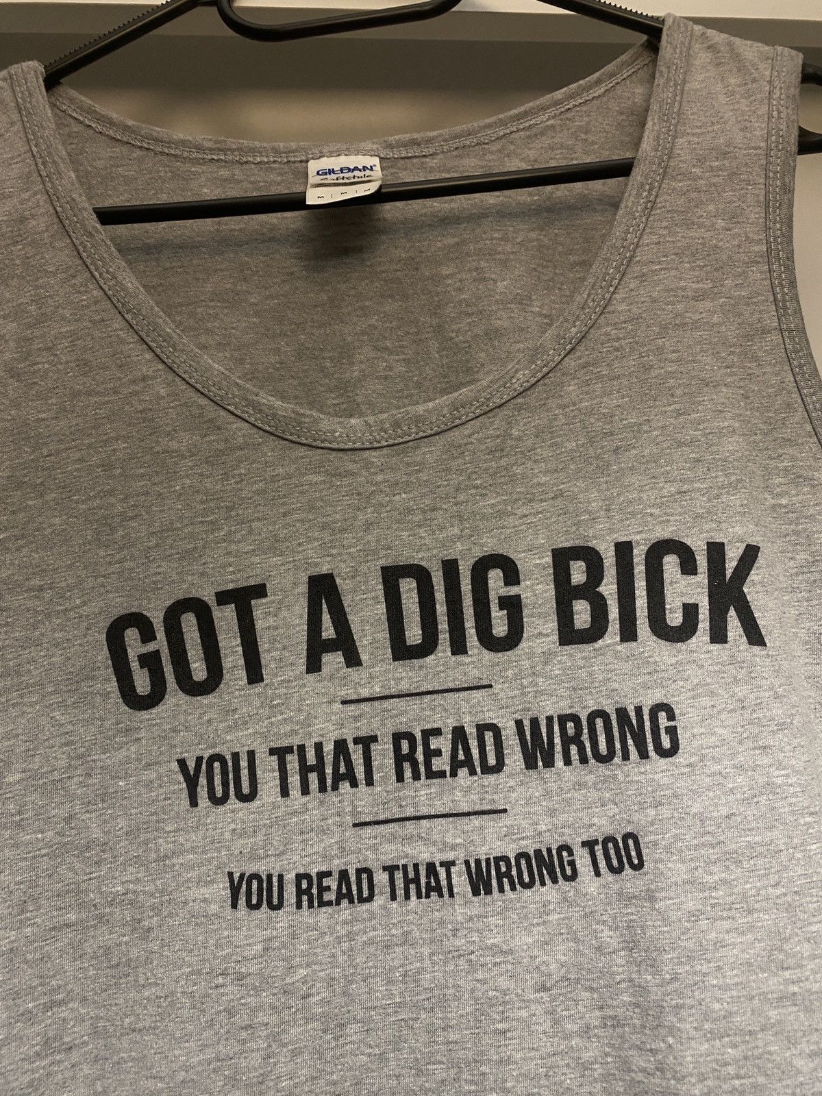 Other Got a dig bick humor y2k tank top Size US M / EU 48-50 / 2 - 3 Thumbnail