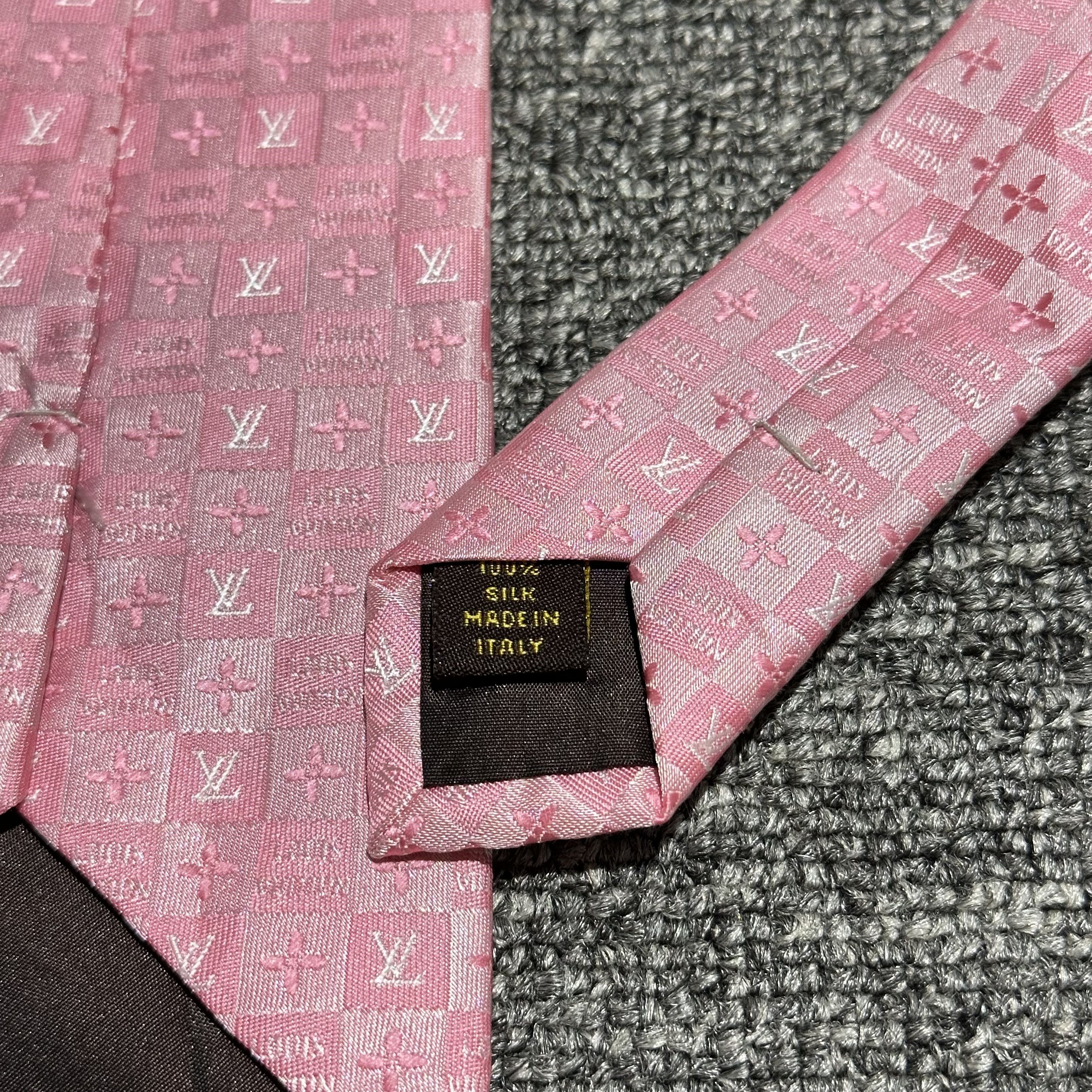 Louis Vuitton Louis Vuitton Silk Tie Size ONE SIZE - 7 Thumbnail