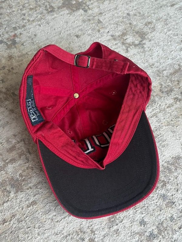 Polo Ralph Lauren Polo Ralph Lauren One Size Spell Out Red Navy Black Cap Hat Size ONE SIZE - 4 Thumbnail