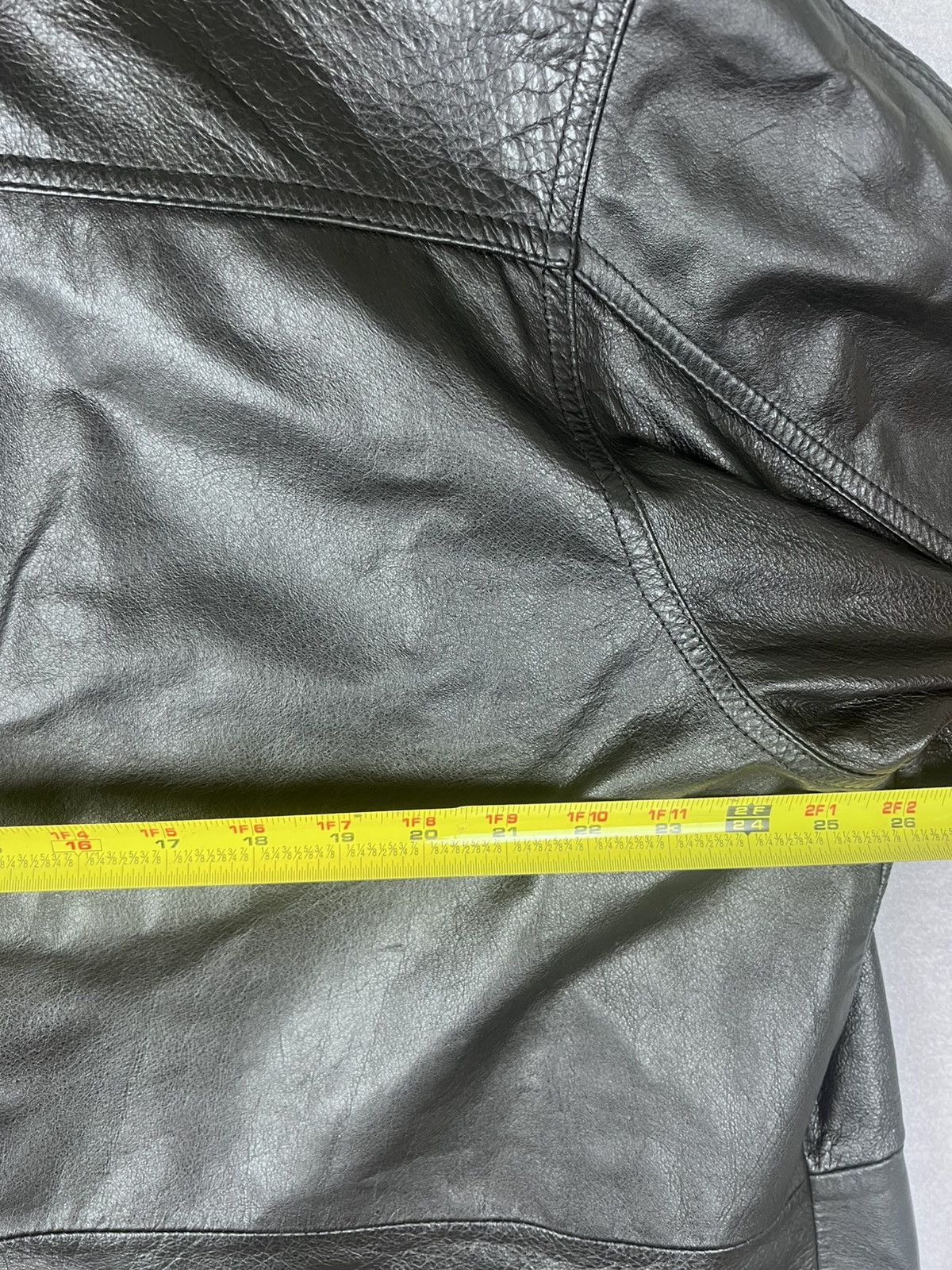 Vintage Vintage 80s 90s Men’s Black Leather Jacket Fits XXL Size US XXL / EU 58 / 5 - 8 Thumbnail