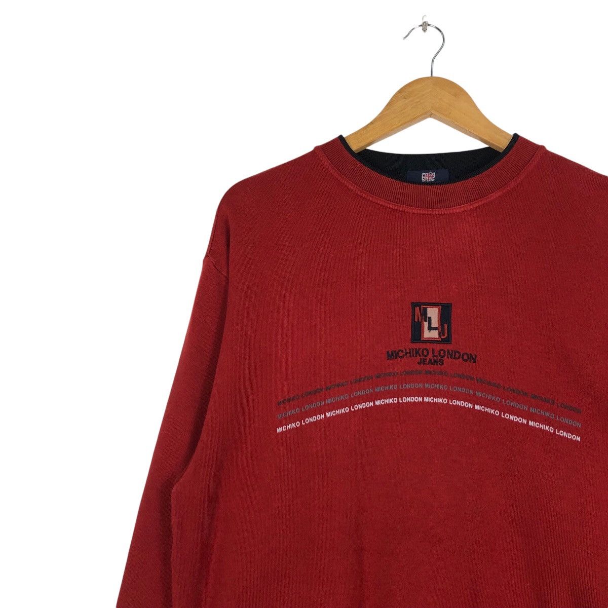 Japanese Brand × Michiko Koshino London Vintage Michiko London Jeans Sweatshirt 90s Collection Size US M / EU 48-50 / 2 - 6 Thumbnail