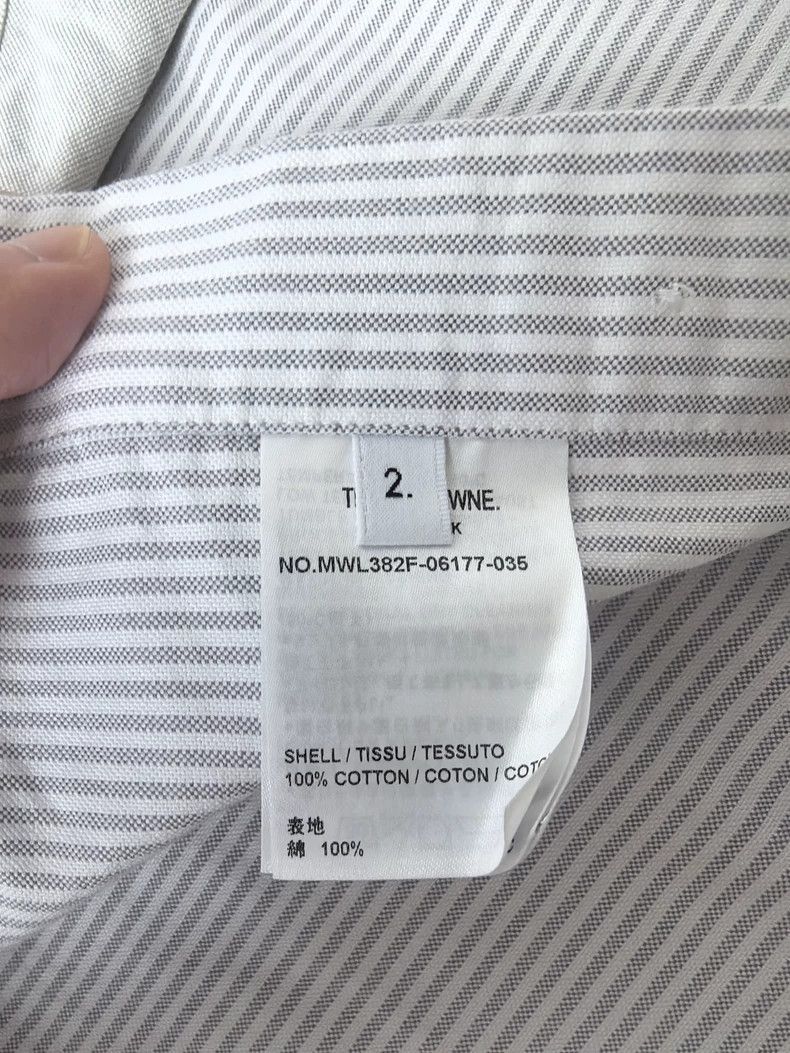 Thom Browne Thom Browne size2 Shirt, front short and back long style Size US M / EU 48-50 / 2 - 5 Thumbnail