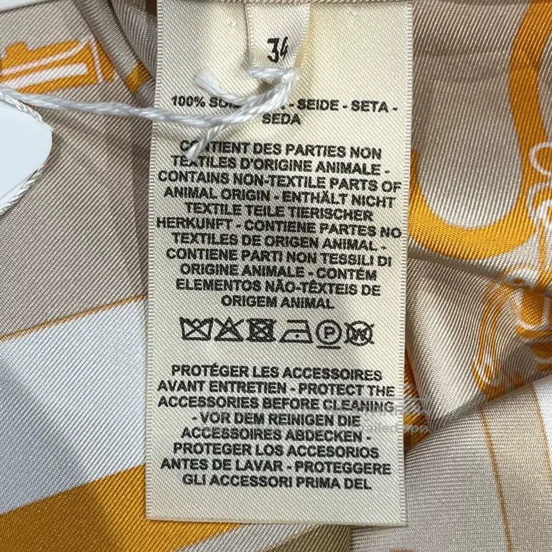Hermes Hermes SS23 Book Stamp Pattern Printed Silk Long Sleeve Sh Size XXS / US 00 / IT 34 - 7 Thumbnail