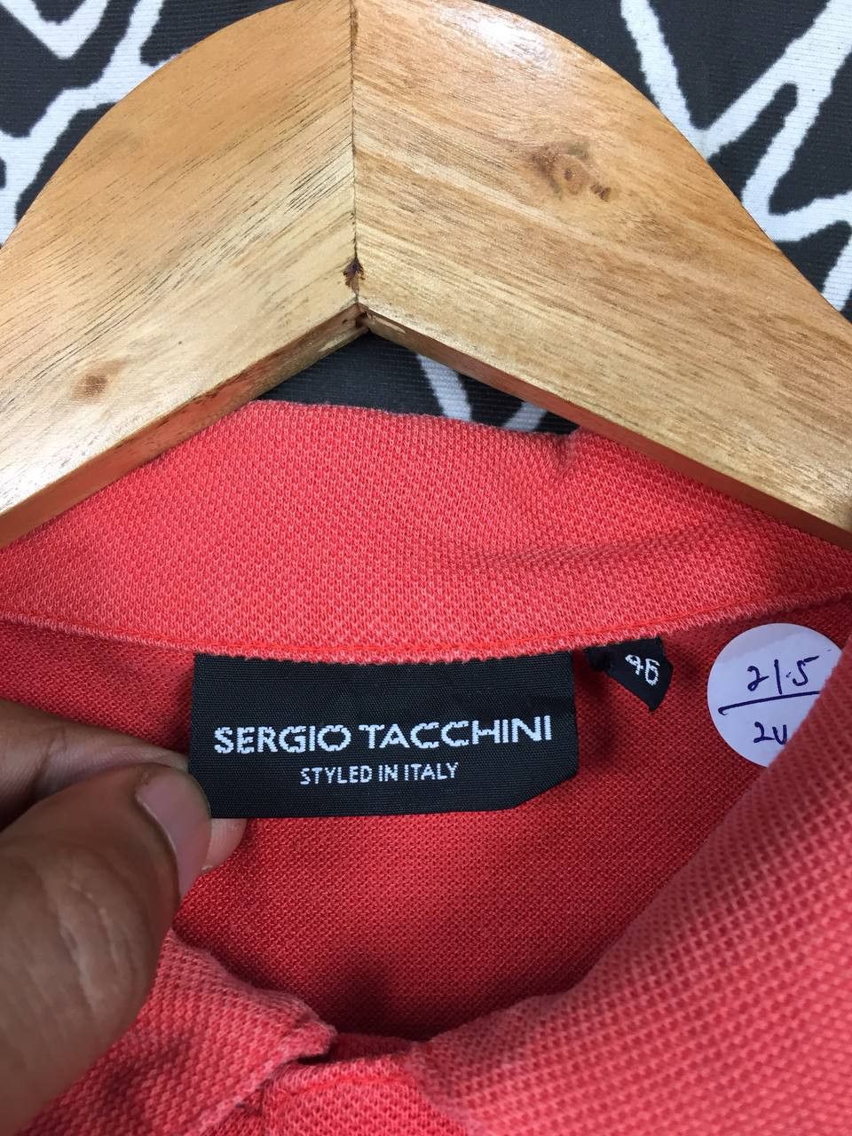 Sergio Tacchini × Vintage Vtg Sergio Tacchini Casual Pocket Polo Tee Size US L / EU 52-54 / 3 - 13 Thumbnail