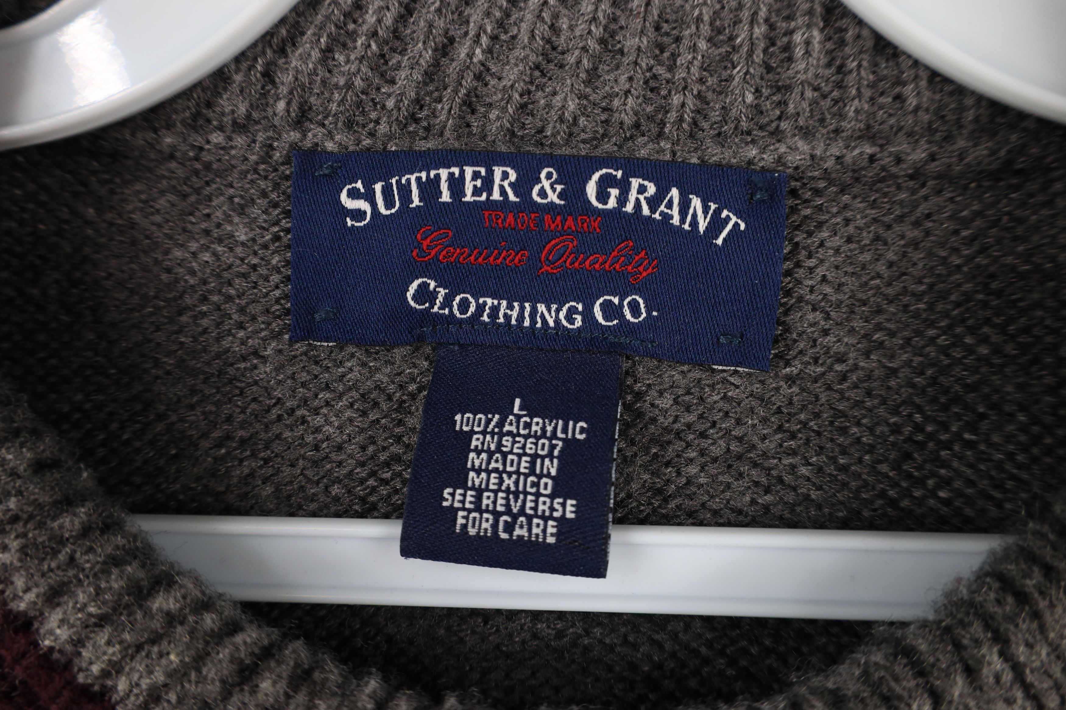 Vintage Vintage 90s Streetwear Fair Isle Knit Crewneck Sweater Size US L / EU 52-54 / 3 - 4 Thumbnail