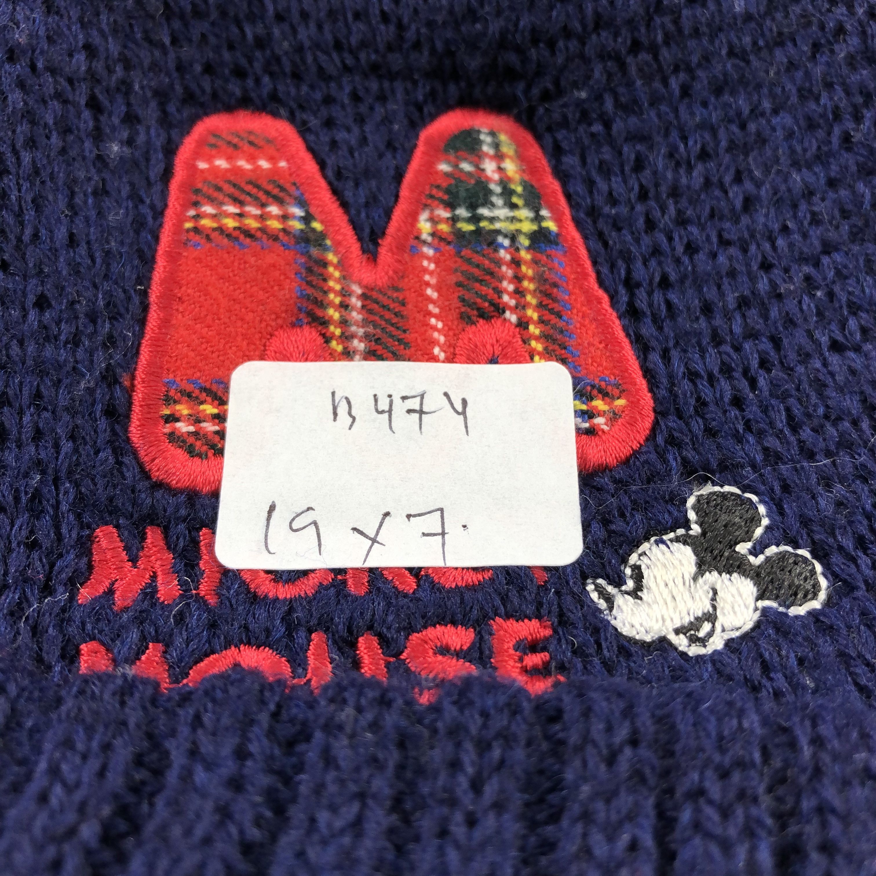 Mickey Mouse Mickey Mouse Bobble Wool Beanie Snowcap Snow Hat B474 Size ONE SIZE - 9 Thumbnail