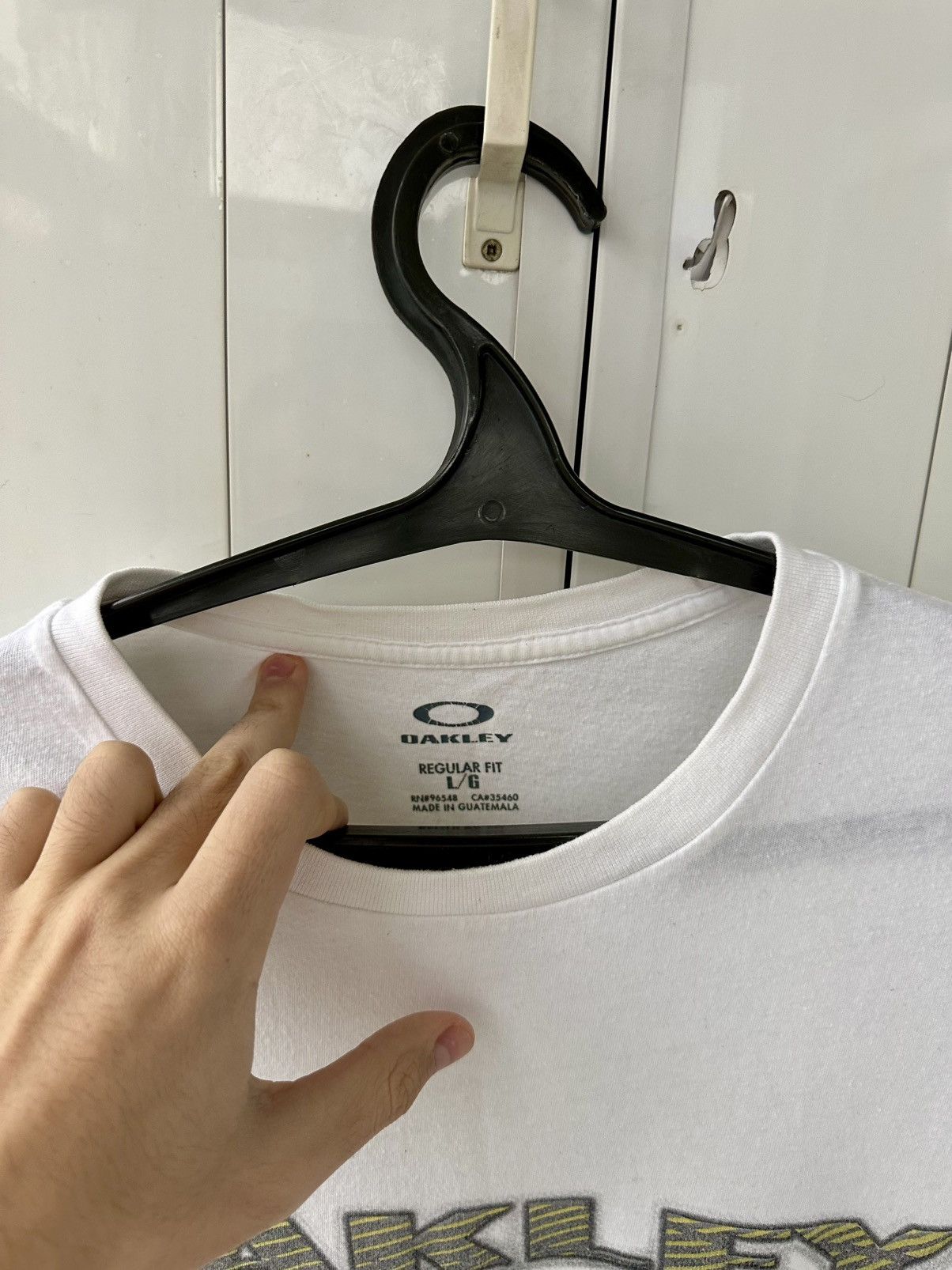 Oakley Vintage Oakley 3D Back Print T-shirt Size US L / EU 52-54 / 3 - 9 Thumbnail