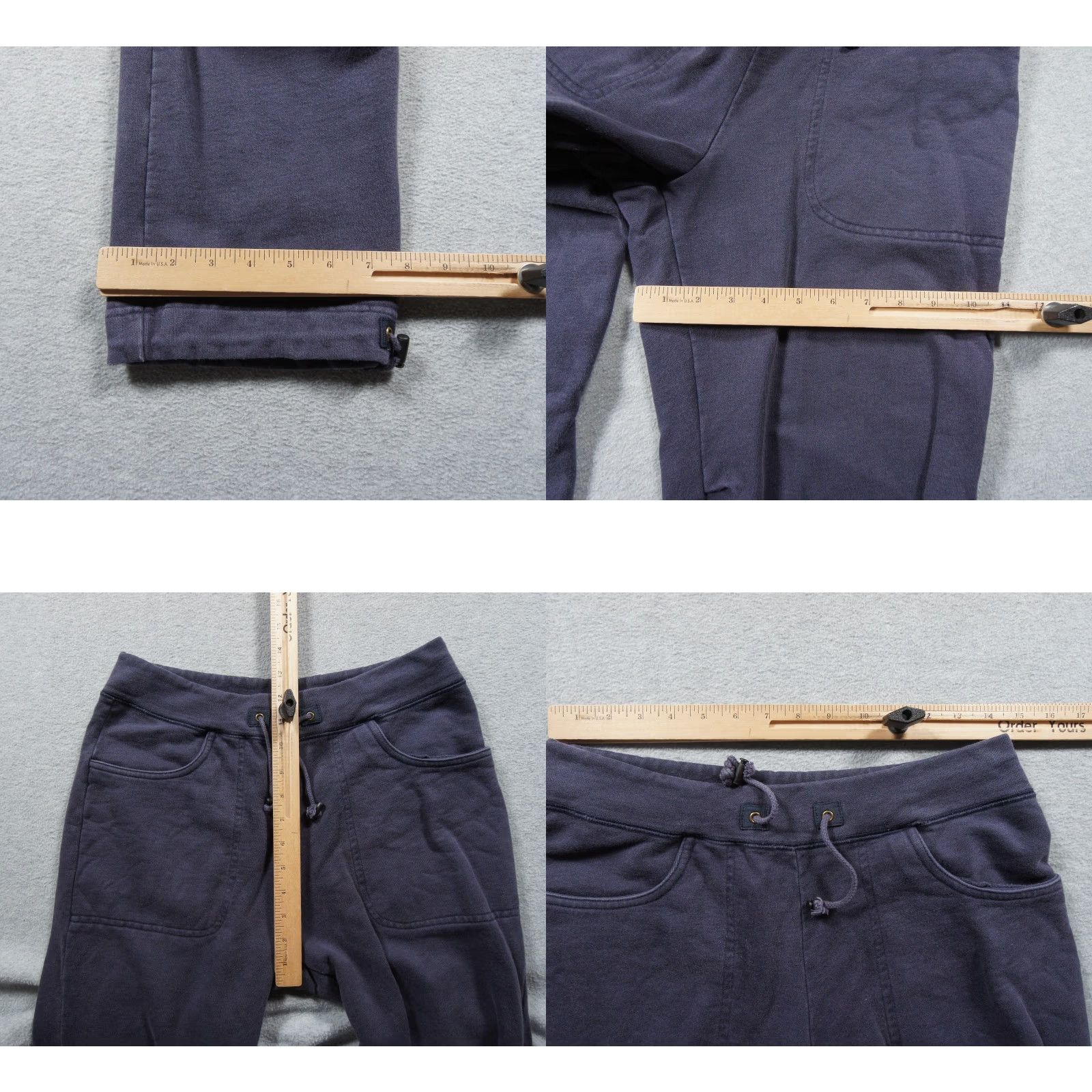 Vintage Beams Pants Mens Medium Blue Sweatpants Straight Leg Fleece Loung Casual Japan Size US 31 - 9 Thumbnail