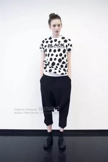 Comme des Garcons Comme Des Garcons Polka Dot Black Trendy Top Size S / US 4 / IT 40 - 2 Thumbnail