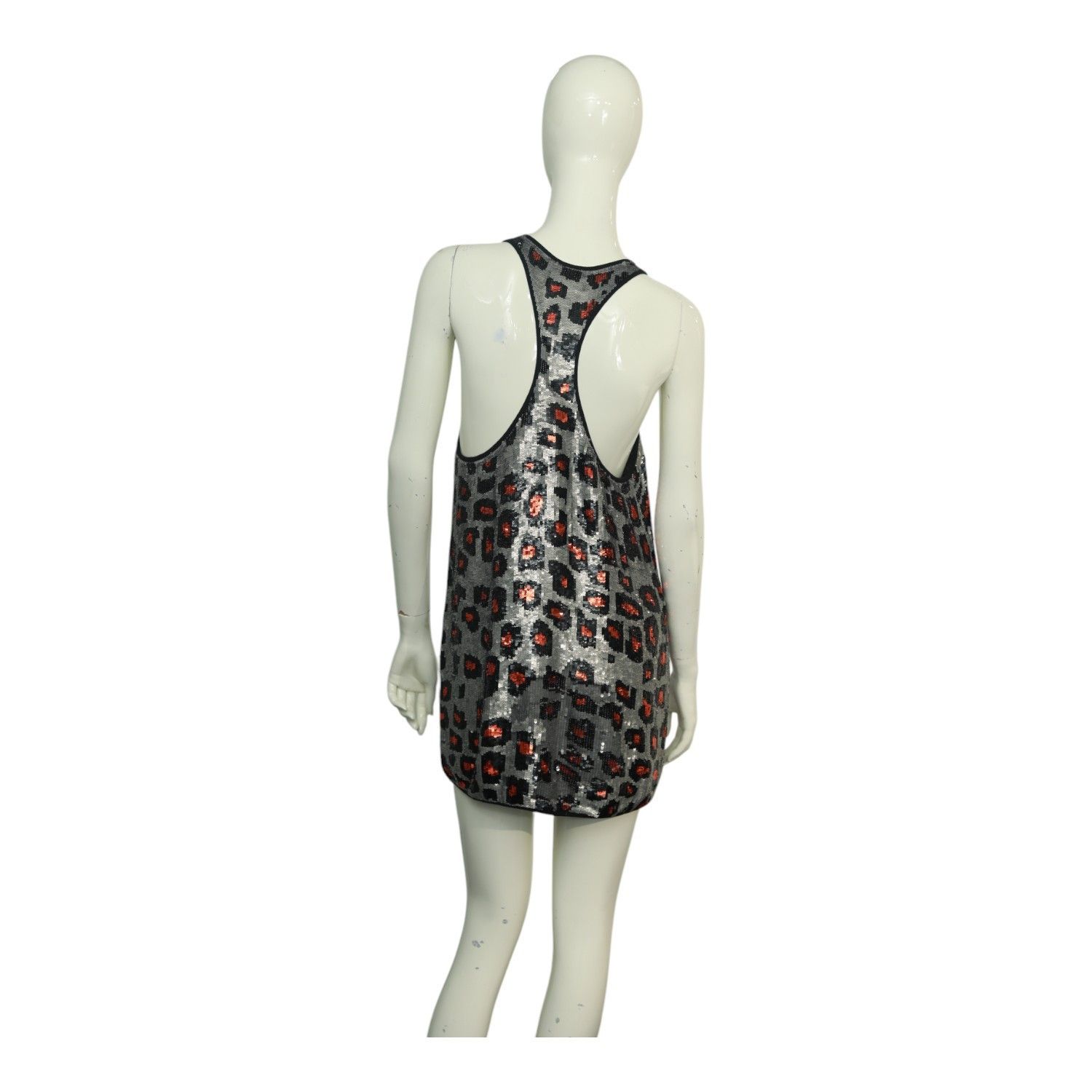 ASHISH Ashish Silvery Sequined Leopard Print Mini Length size S Size S / US 4 / IT 40 - 2 Thumbnail