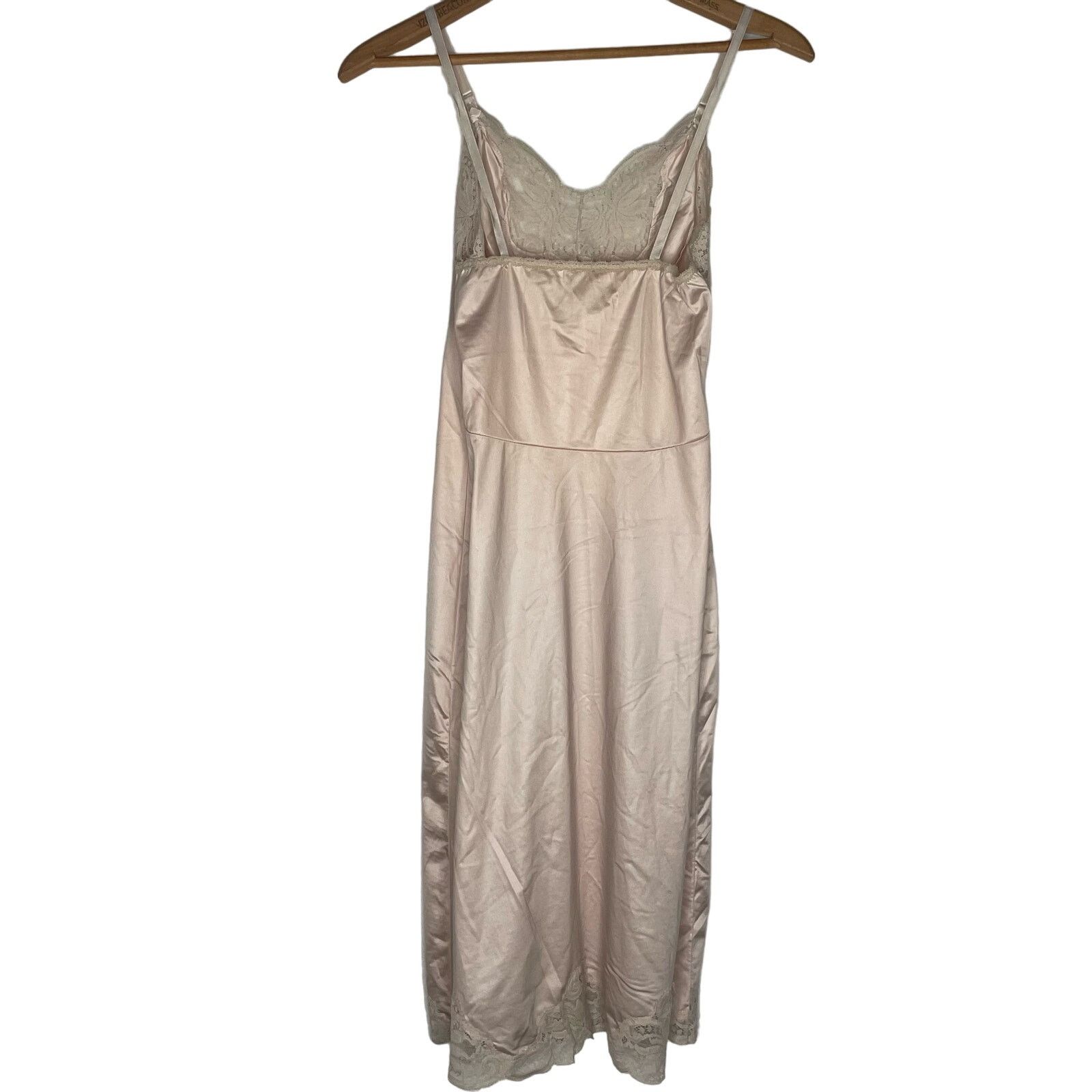 Vintage Vintage Wonder Maid Satin Dress Size M / US 6-8 / IT 42-44 - 4 Thumbnail