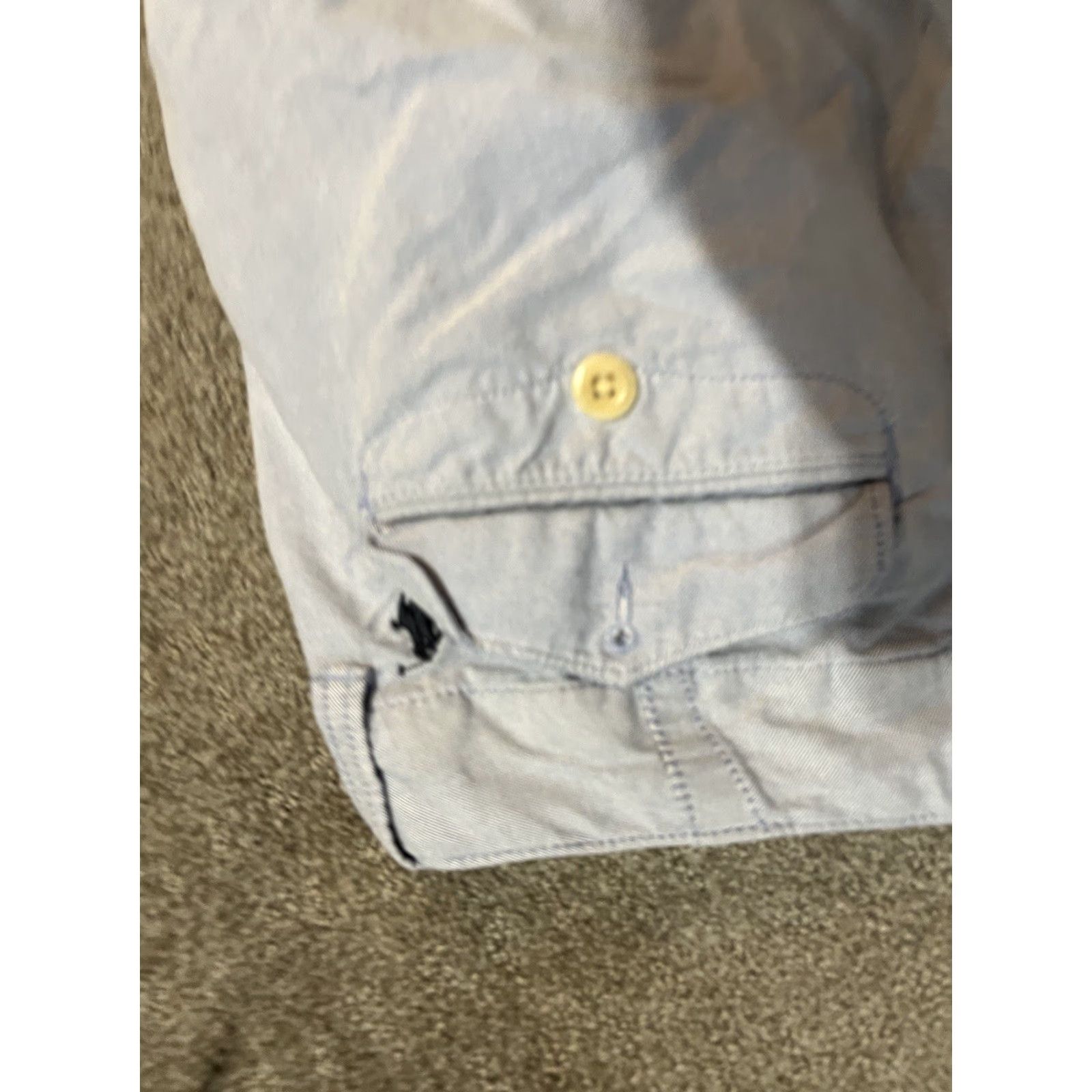 Polo Ralph Lauren Polo Ralph Lauren Chino Shorts Mens 32 Blue 9” Inseam Flat Front Button Closure Casual Preppy Size US XS / EU 42 / 0 - 2 Thumbnail