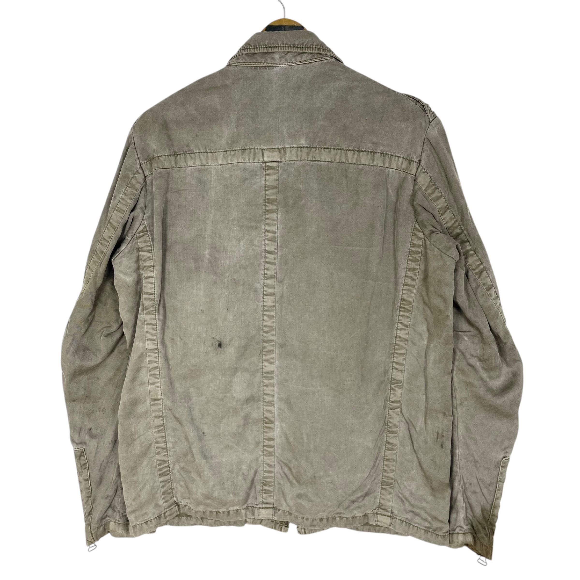 Yohji Yamamoto Yohji Yamamoto A/W 2012 Asymmetric Zip Napoleon Jacket Size US L / EU 52-54 / 3 - 12 Thumbnail