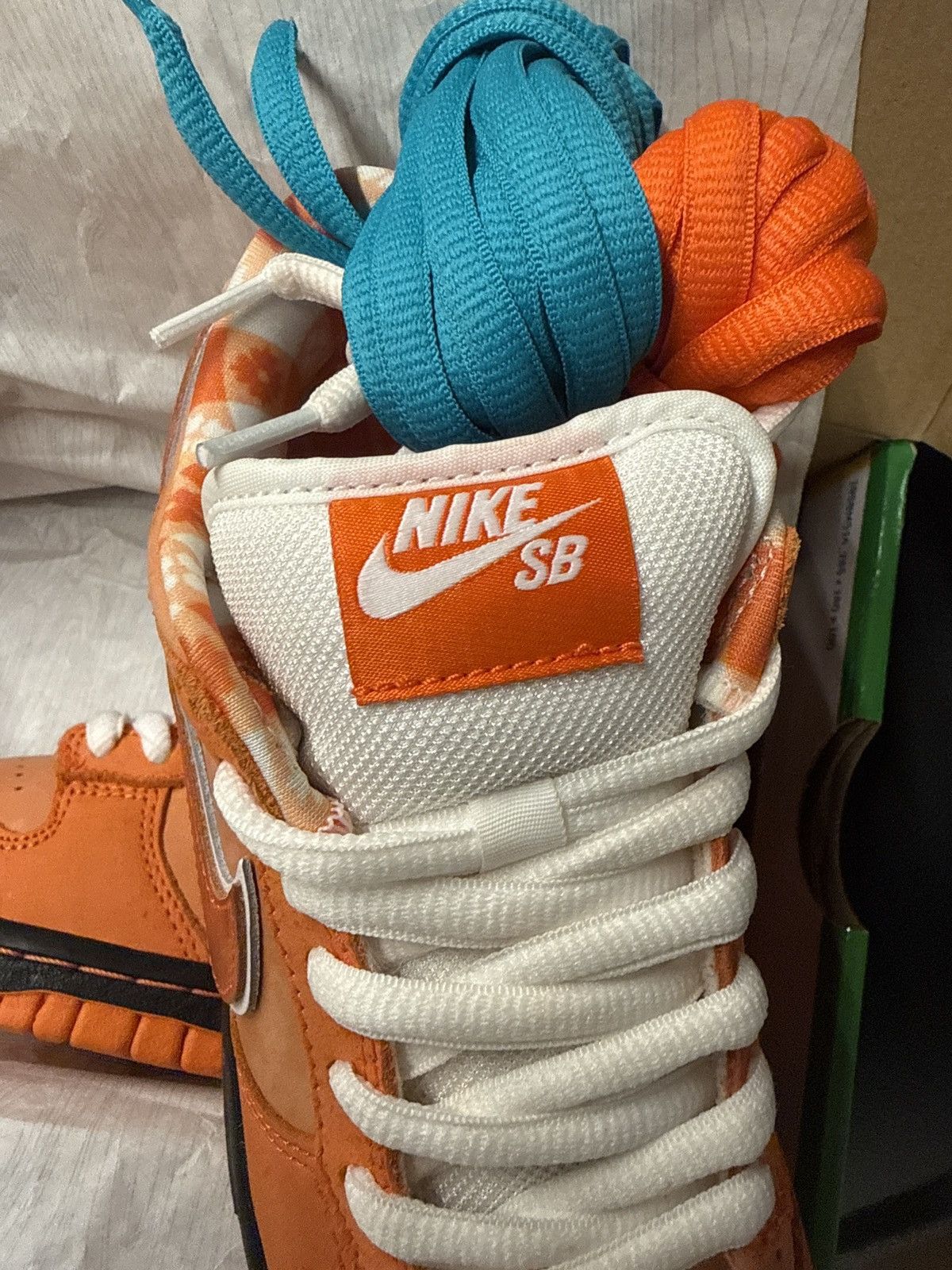 CNCPTS × Nike Nike SB Dunk Low Concepts Orange Lobster EU 36,5 Size US 5.5 / IT 35.5 - 8 Thumbnail