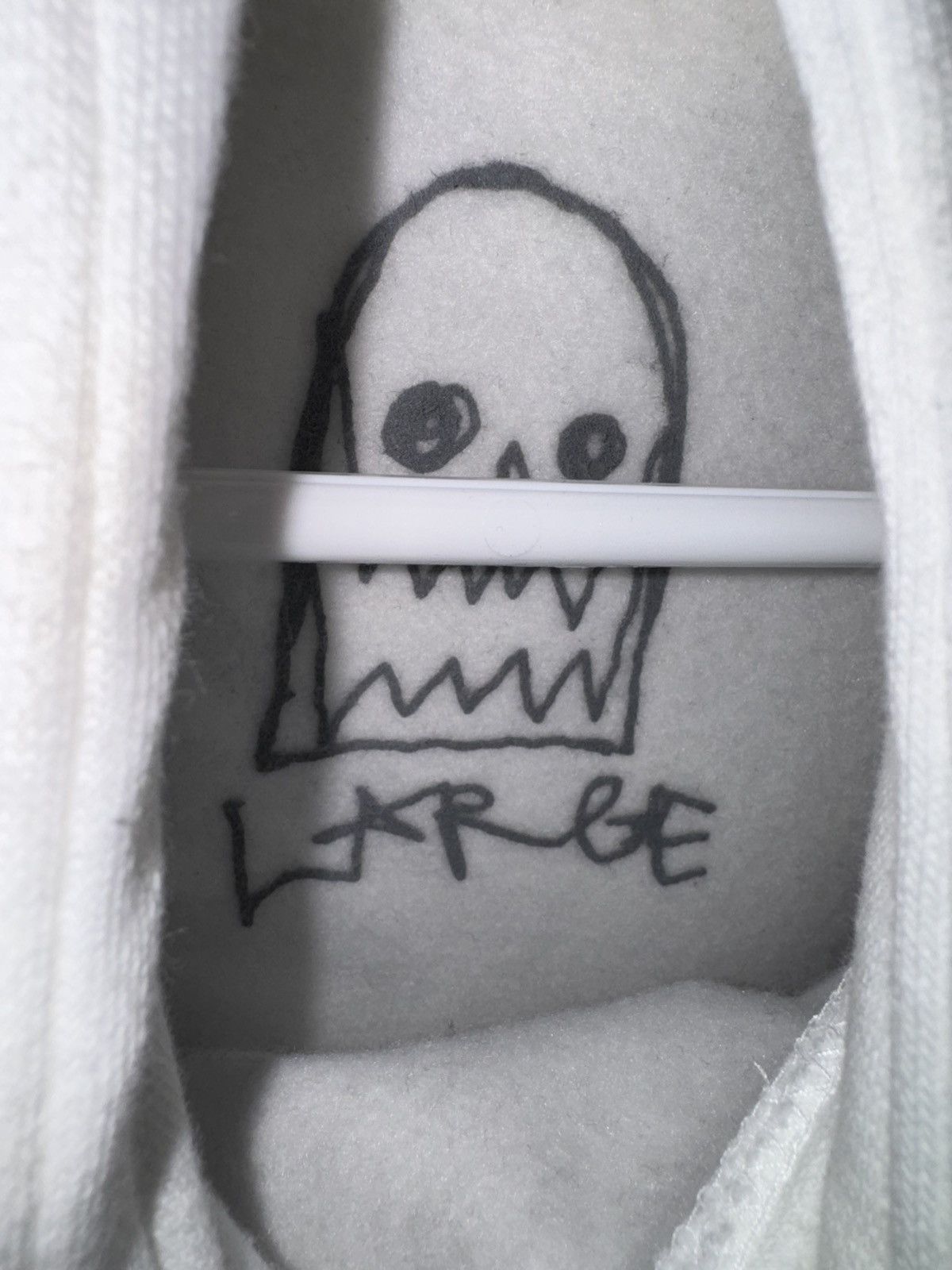 Asspizza Asspizza Pumpkin Face Nothing Matters Hoodie White 2022 Size US L / EU 52-54 / 3 - 9 Thumbnail