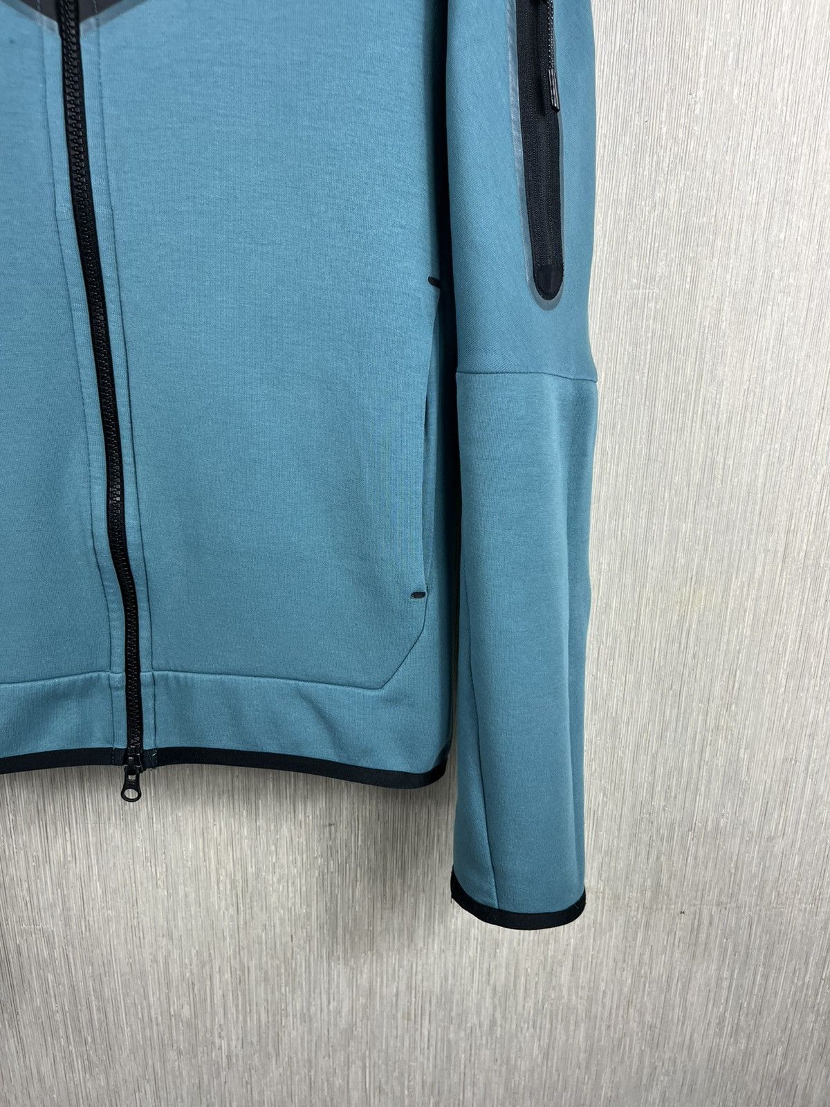 Nike Nike vintage tech fleece zip hoodie drill y2k mineral teal Size US XS / EU 42 / 0 - 6 Thumbnail