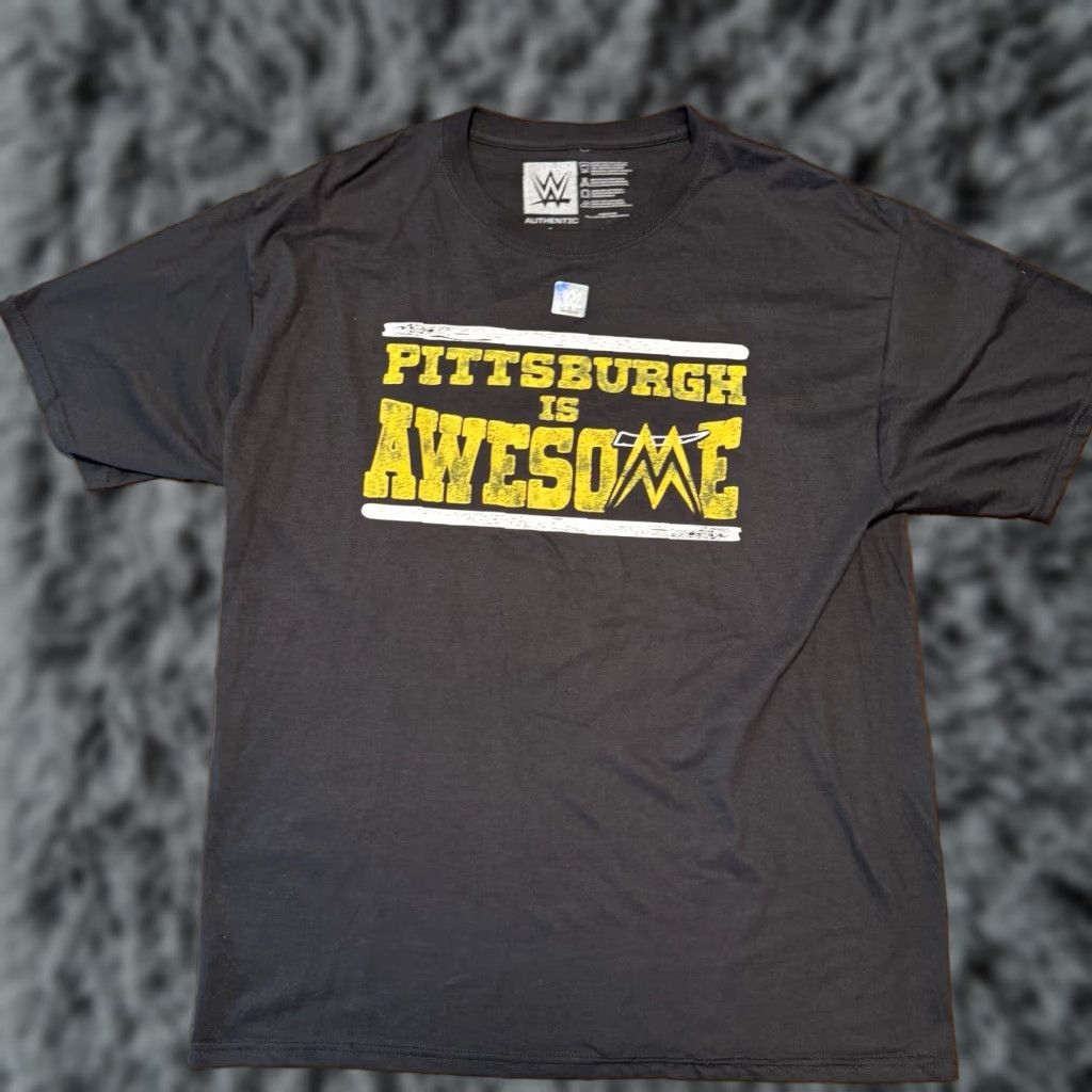 Vintage WWE Miz Pittsburgh Is Awesome Shirt Size Large Black WWF New Size US S / EU 44-46 / 1 - 1 Thumbnail