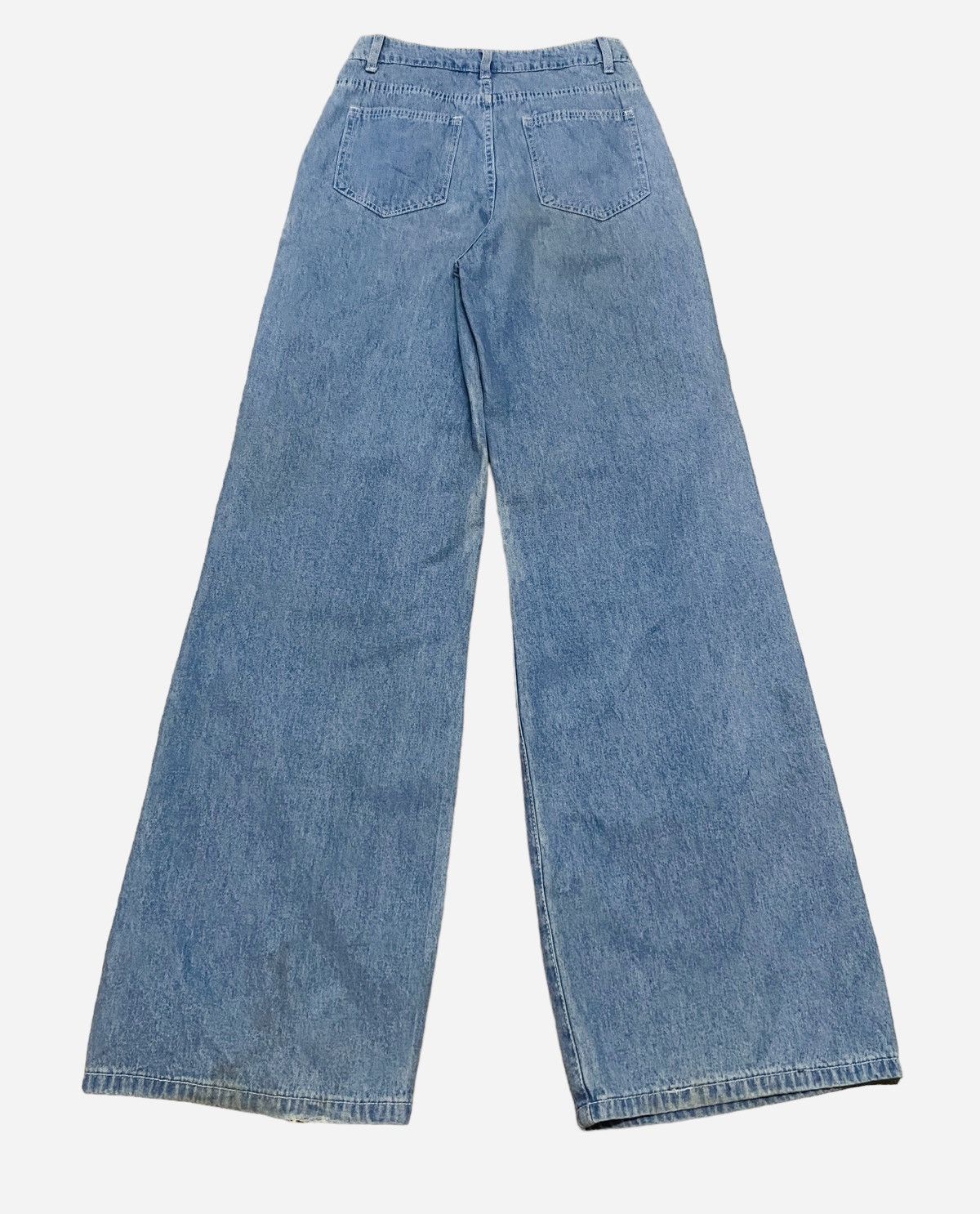 If Six Was Nine × Japanese Brand × Le Grande Bleu (L.G.B.) Rare Design Vintage Japanese Brand Multi Pocket Jeans 2000s Size US 27 - 2 Thumbnail