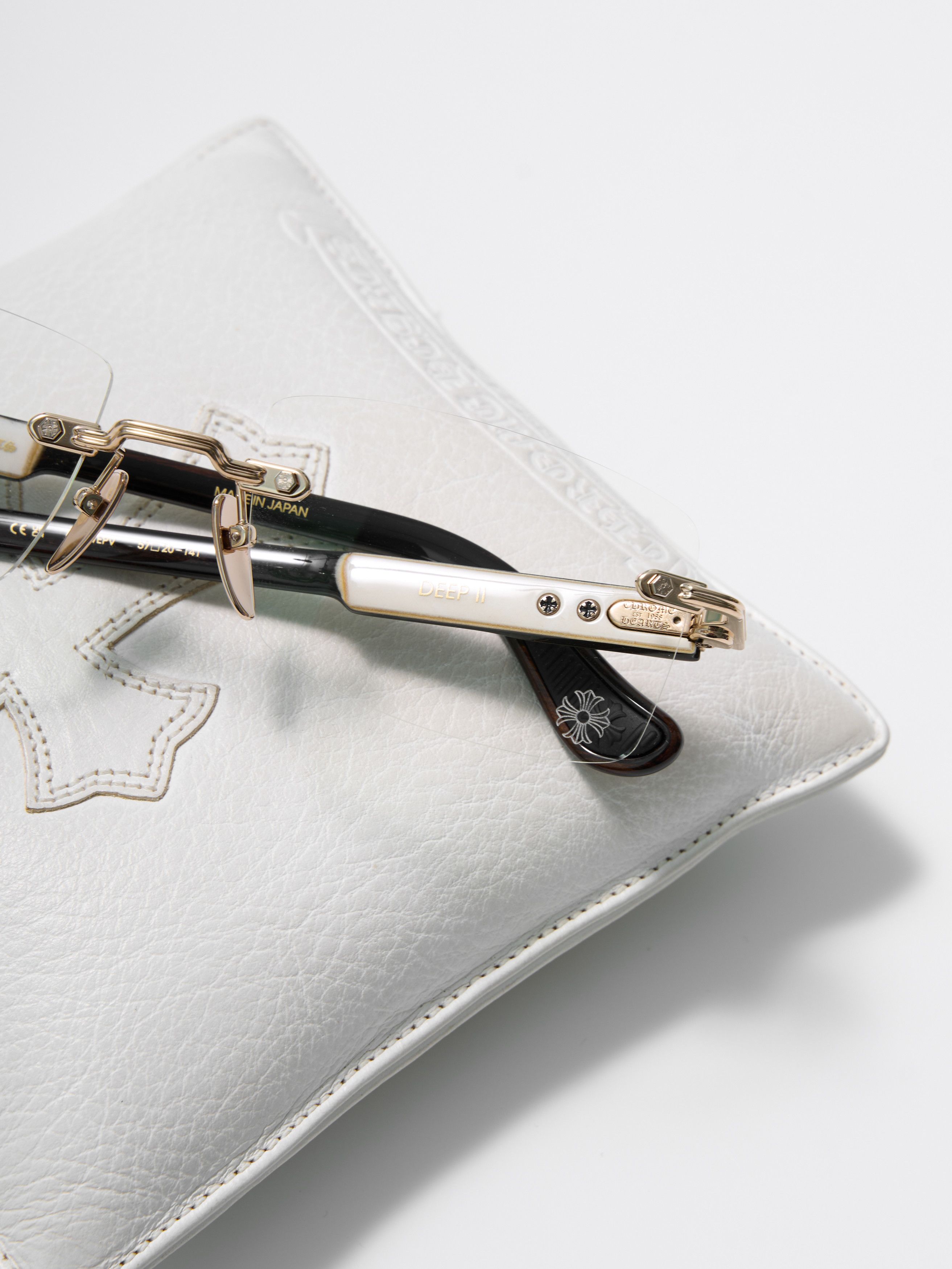 Chrome Hearts Chrome Hearts Deep II GP-WEPV White Ebony Piano Varnish Size ONE SIZE - 3 Thumbnail