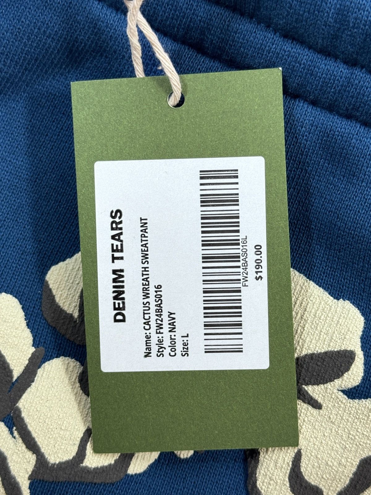 Cactus Plant Flea Market × DENIM TEARS LOGO PRINT SWEATPANTS Size US 34 / EU 50 - 6 Thumbnail