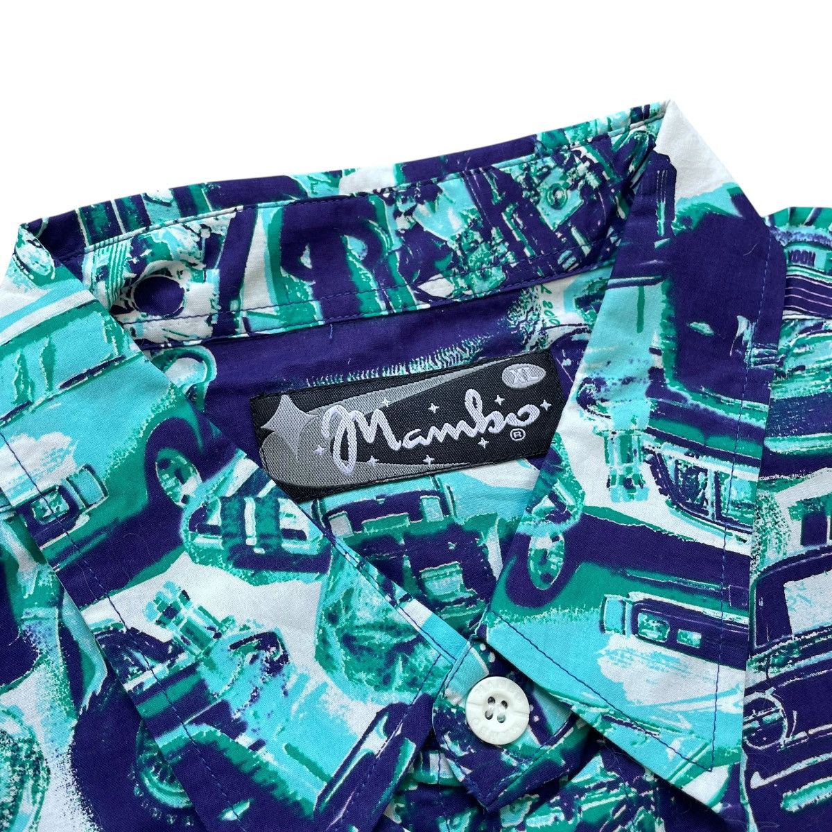 Mambo × Vintage VINTAGE Y2K MAMBO LOUD CAR GIRL BUTTON UPS SHIRT Size US XL / EU 56 / 4 - 4 Thumbnail