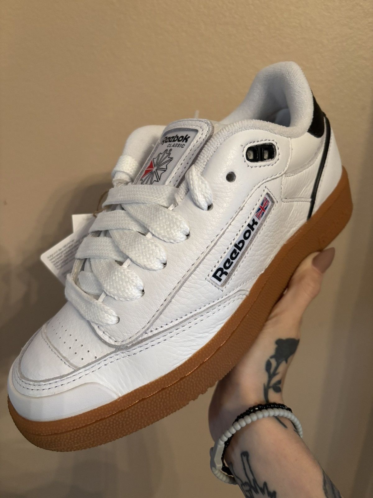 Reebok Reebok Club C Bulc 'White Black Gum' Size US 6.5 / EU 39-40 - 1 Thumbnail