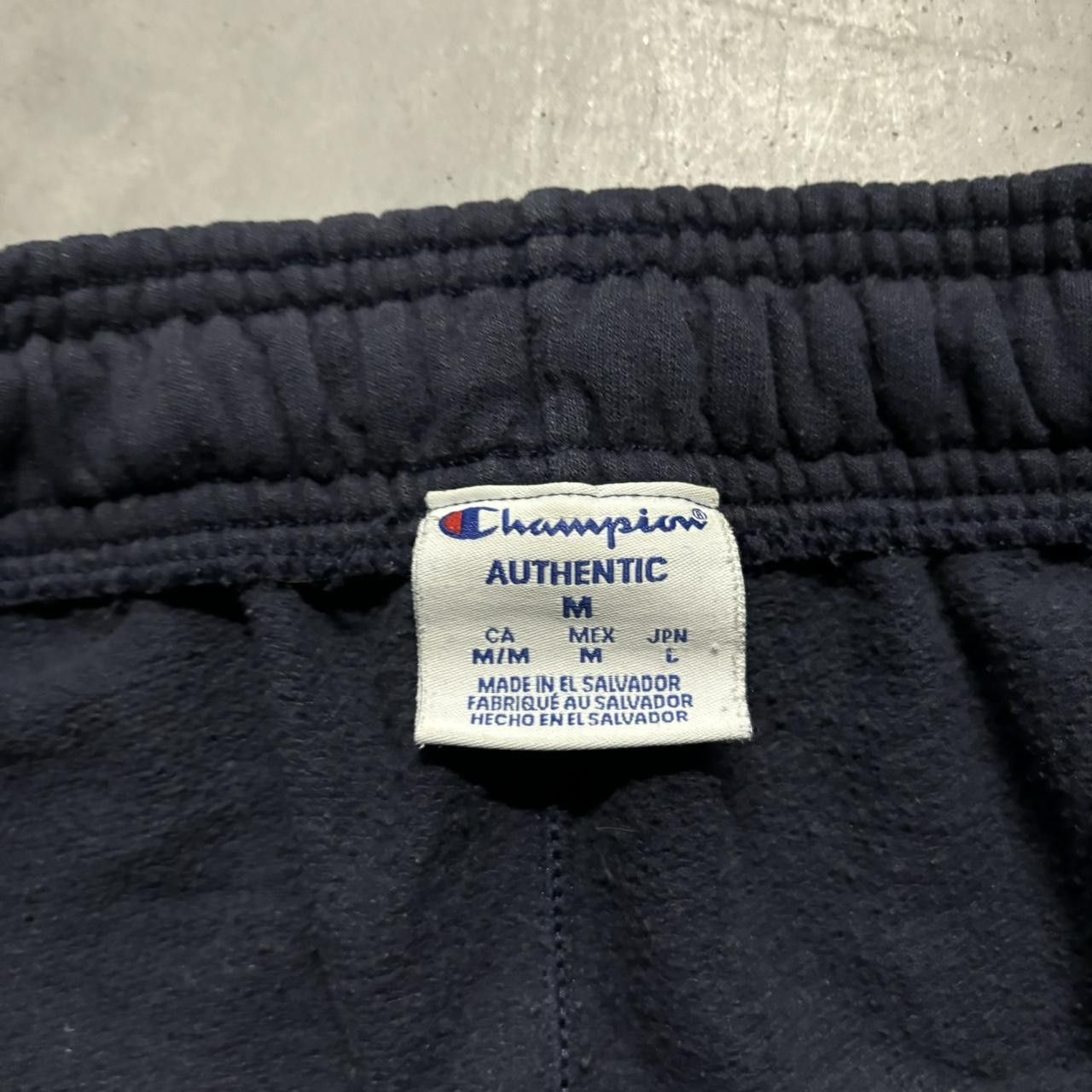 Japanese Brand × Vintage Crazy Vintage Y2K/2000s Navy Blue Skater Essential Sweatpants! Size US 32 / EU 48 - 6 Thumbnail