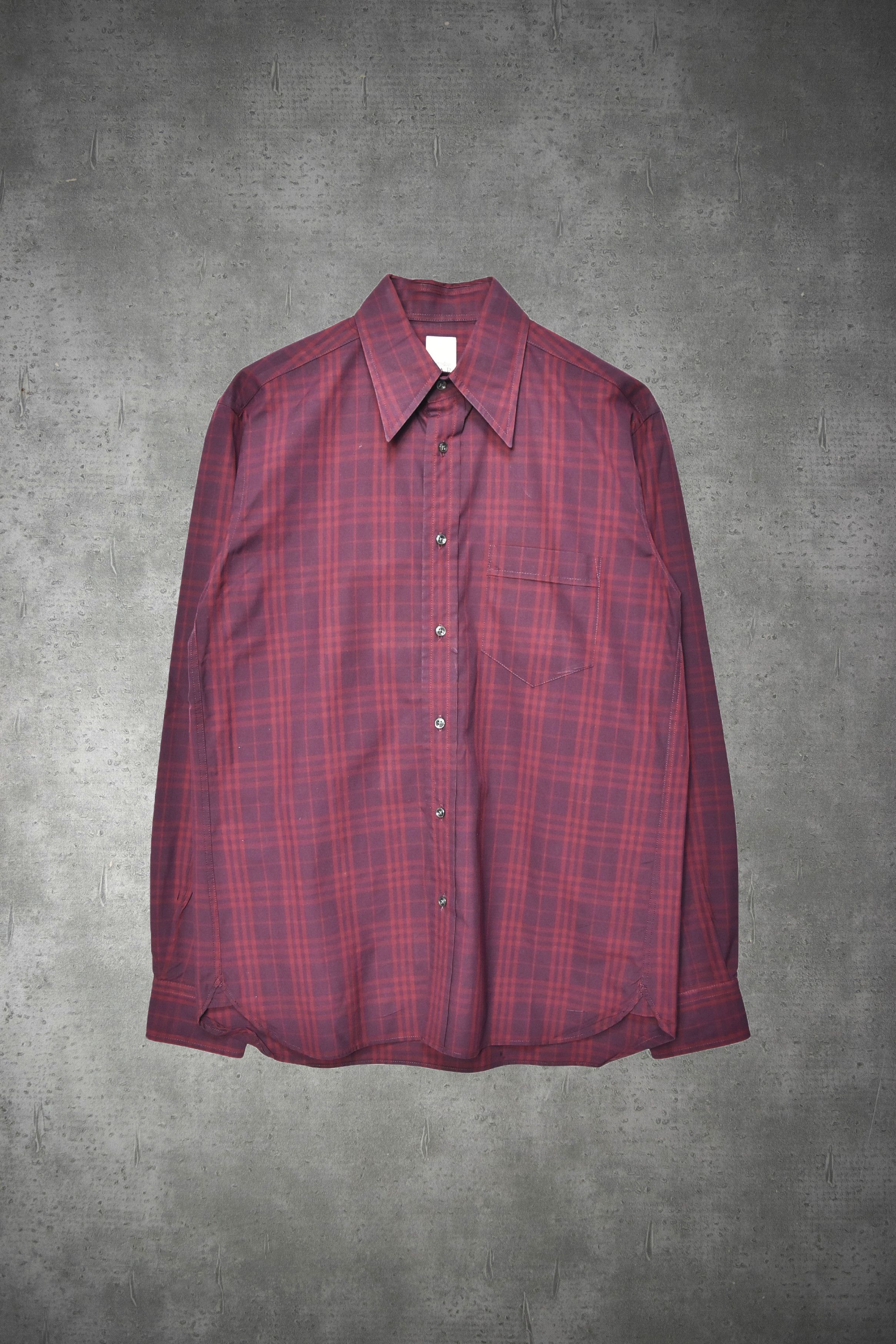 Yohji Yamamoto/check shirt/25440 - 621 64