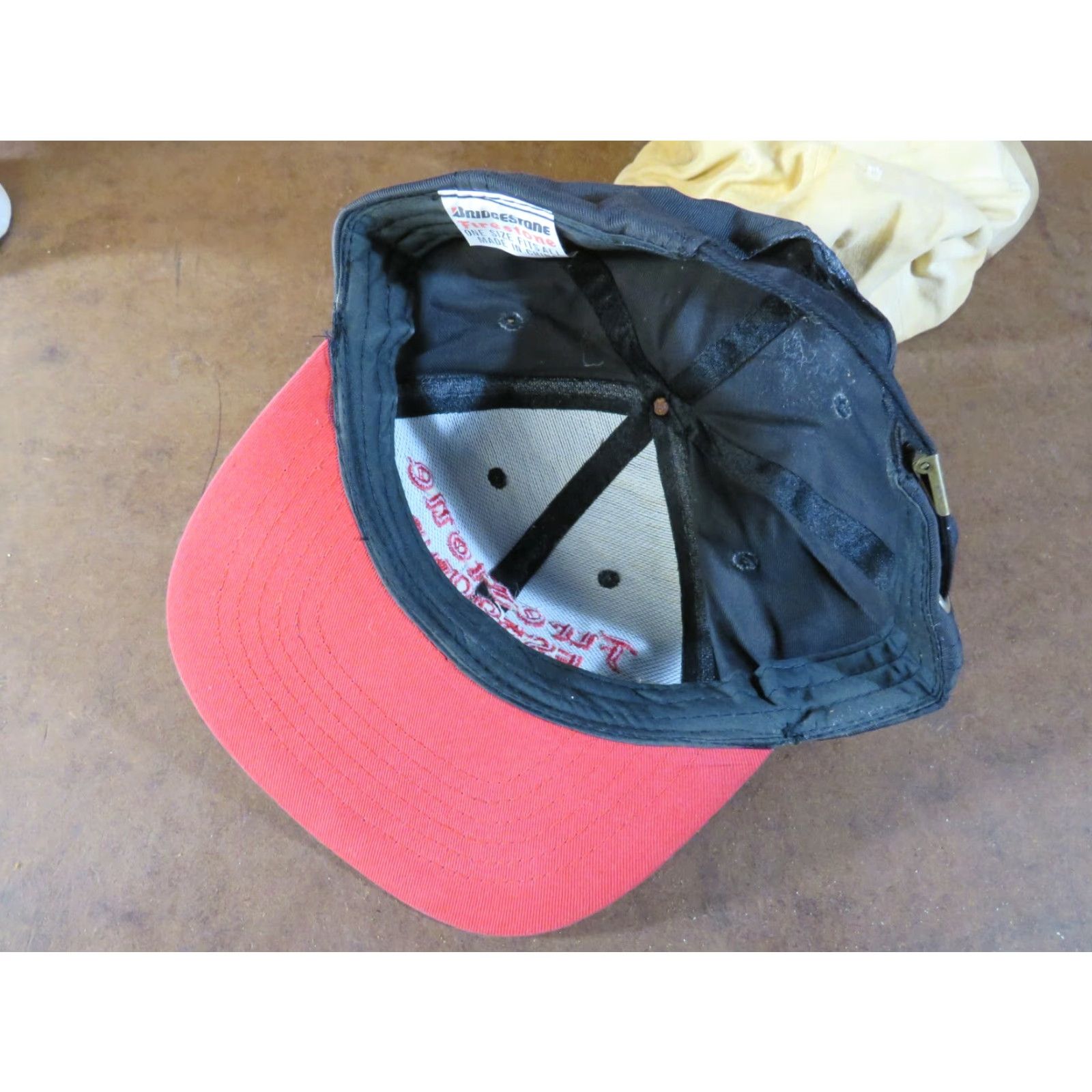 Vintage VINTAGE Glidden Firestone FS 590 Plus USA Trucker Hat Adjustable Nylon White Men Men Trucker Hat 80s 60s 70s USA Size ONE SIZE - 5 Thumbnail