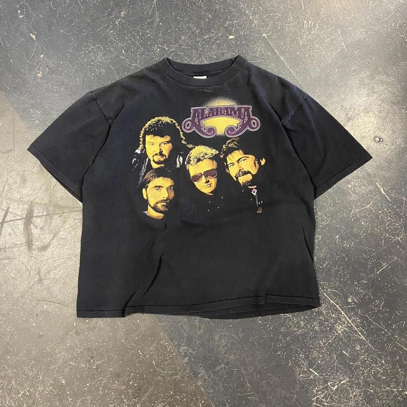 Band Tees Vintage 1992 Alabama Country Band Tee Size US XL / EU 56 / 4 - 1 Thumbnail