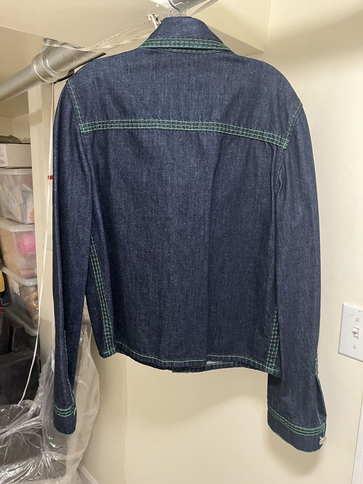 Bottega Veneta Bottega Veneta Denim Trucker Jacket Sz 50 Size US M / EU 48-50 / 2 - 4 Thumbnail