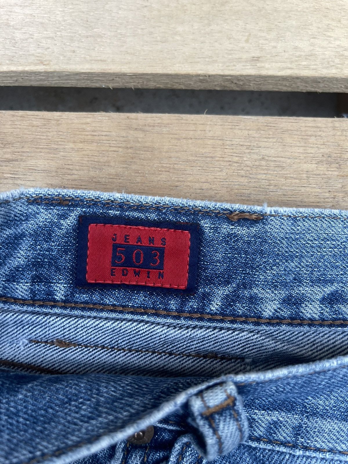 Edwin Vintage Edwin 503 Company Limited Denim Jeans Size US 33 - 4 Thumbnail