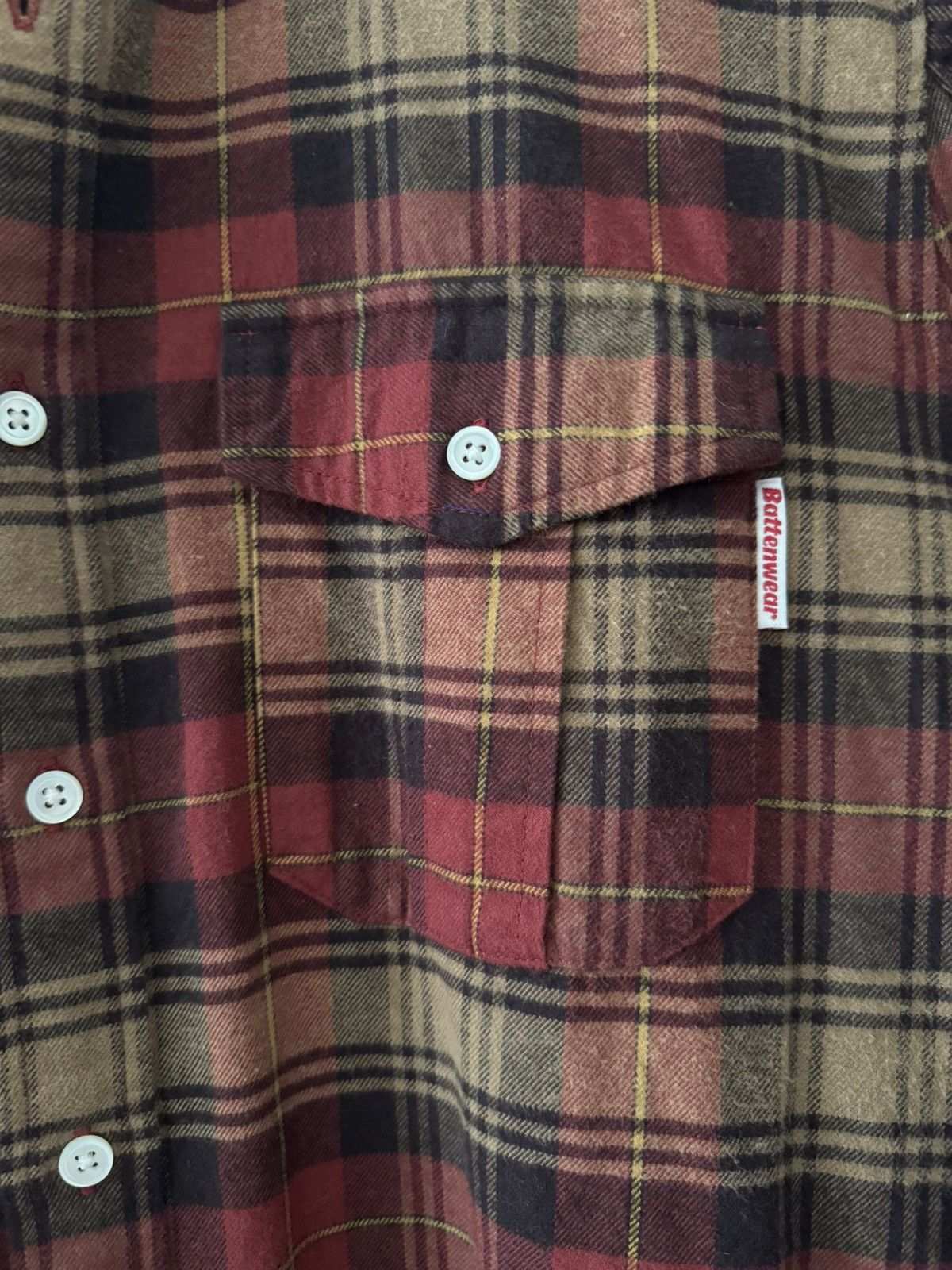 Battenwear Battenwear BD Scout Shirt / Red Brown Plaid - Small Size US S / EU 44-46 / 1 - 3 Thumbnail
