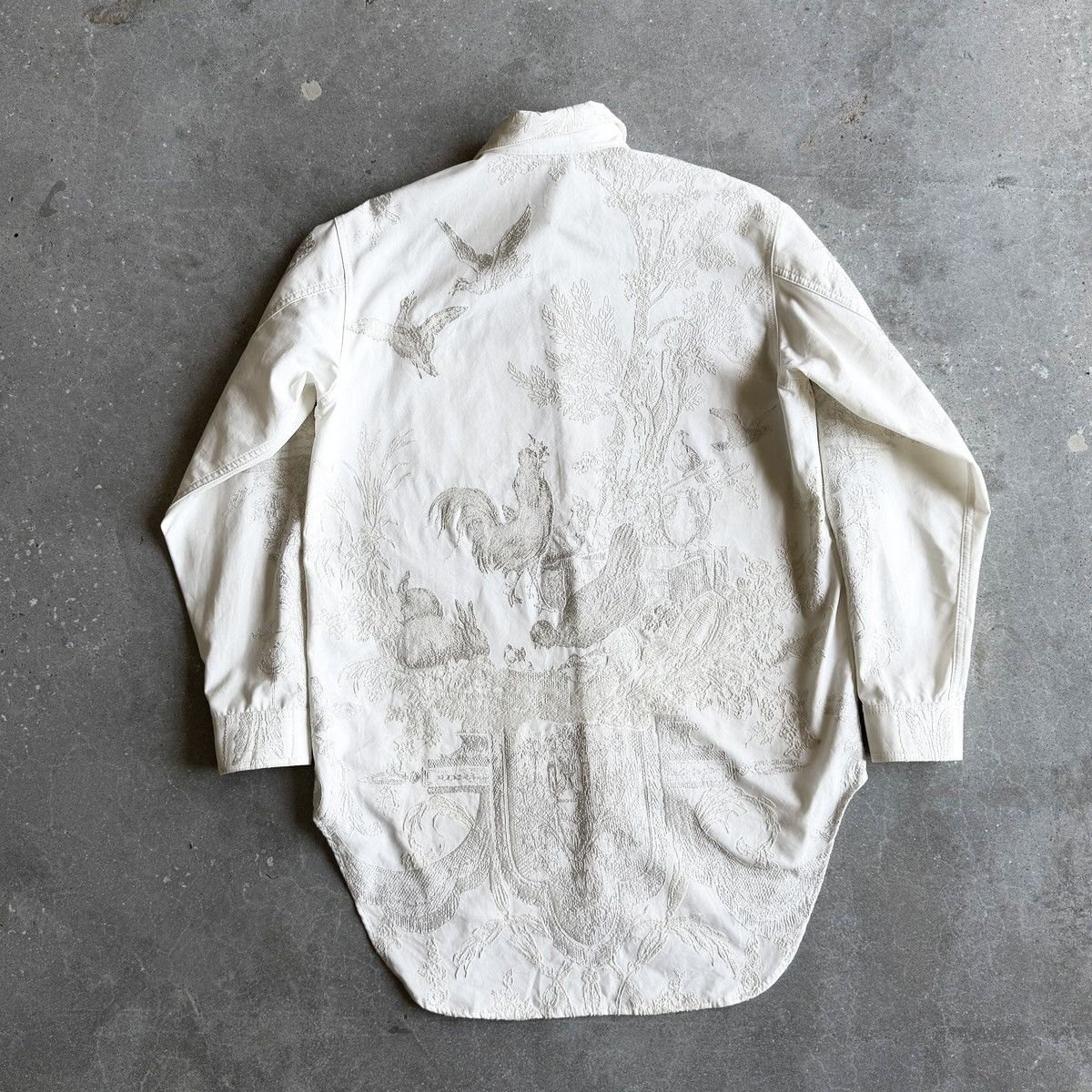 Dior Dior 1/1 VVIP SAMPLE Cherub Hand Embroidery Button Up Shirt Size US L / EU 52-54 / 3 - 3 Thumbnail