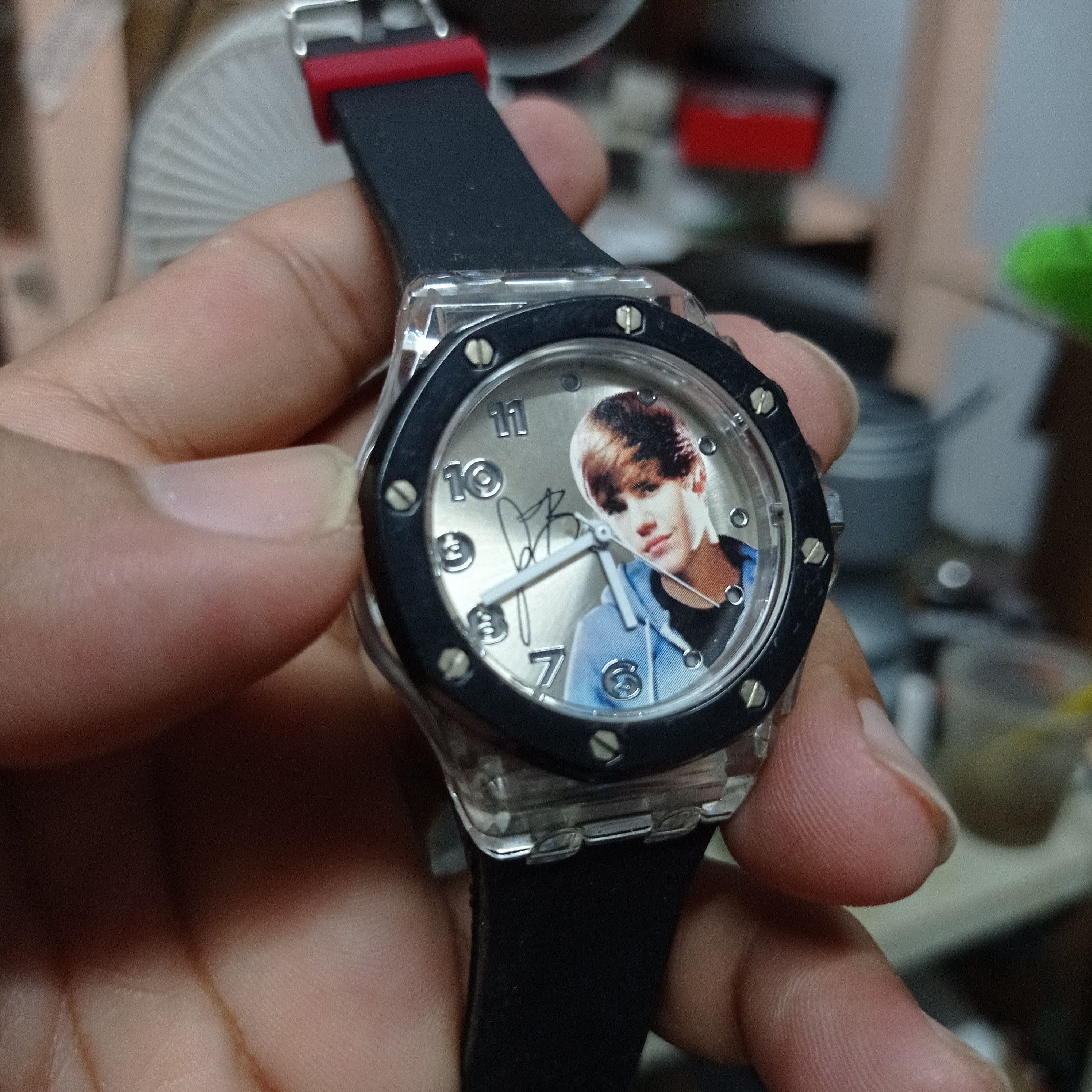 Justin Bieber Special Design Justin Bieber Watch With multi colors Light Size ONE SIZE - 3 Thumbnail